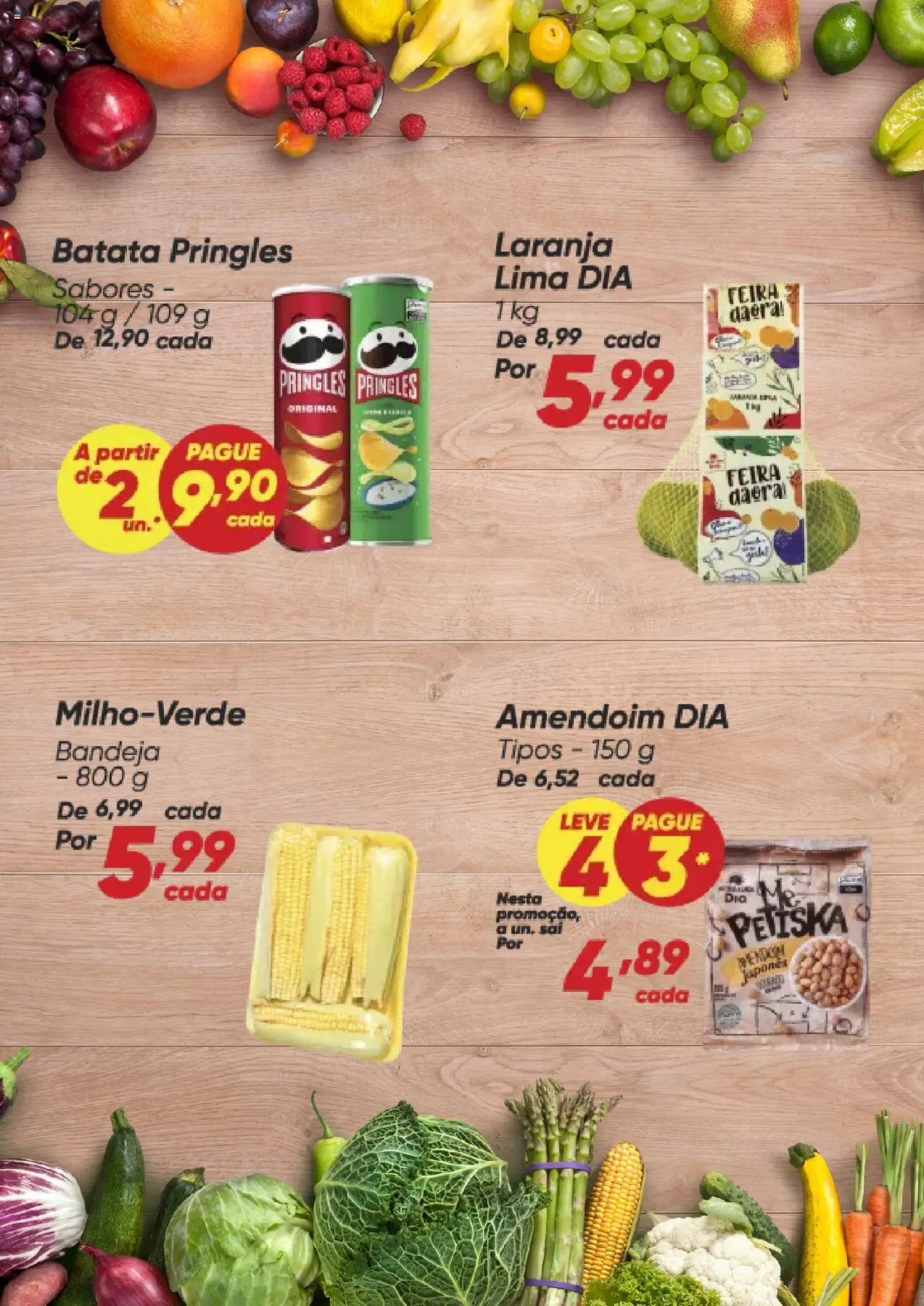 Dia Folheto - válido de 25.08.2025 | Página: 6 | Produtos: Amendoim, Bandeja, Batata