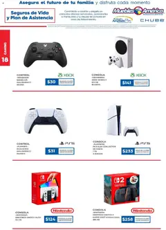 Nuevas ofertas de Muebles America válidas en toda la República Mexicana desde el 01.09.2025. ¡Encuentra las mejores ofertas en Muebles America - Catálogo! | Página: 18 | Productos: Disco, Xbox