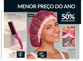 Avon Folheto - válido de 27.07.2025 | Página: 75 | Produtos: Escova, Tela, Creme, Cabo