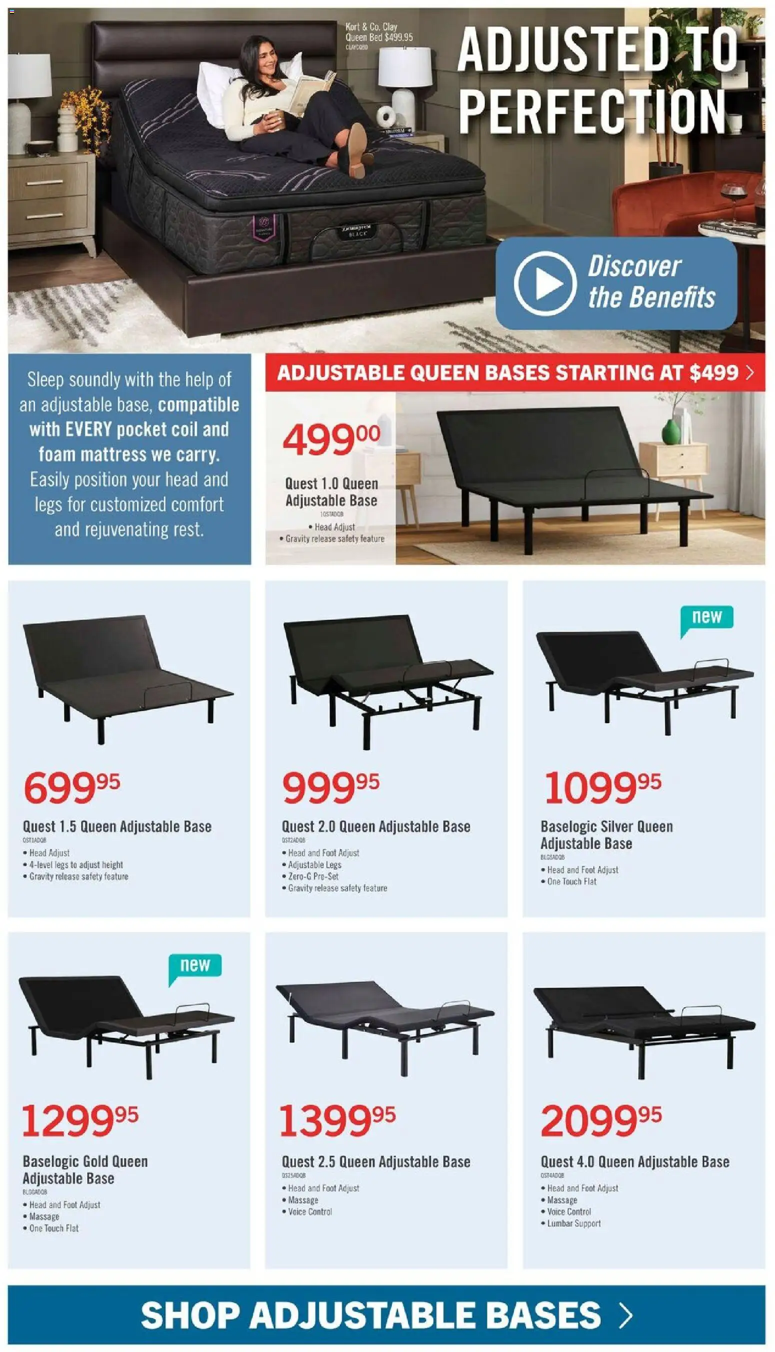 The Brick flyer valid from 23.10.2025 | Page: 4 | Products: Bed, Mattress