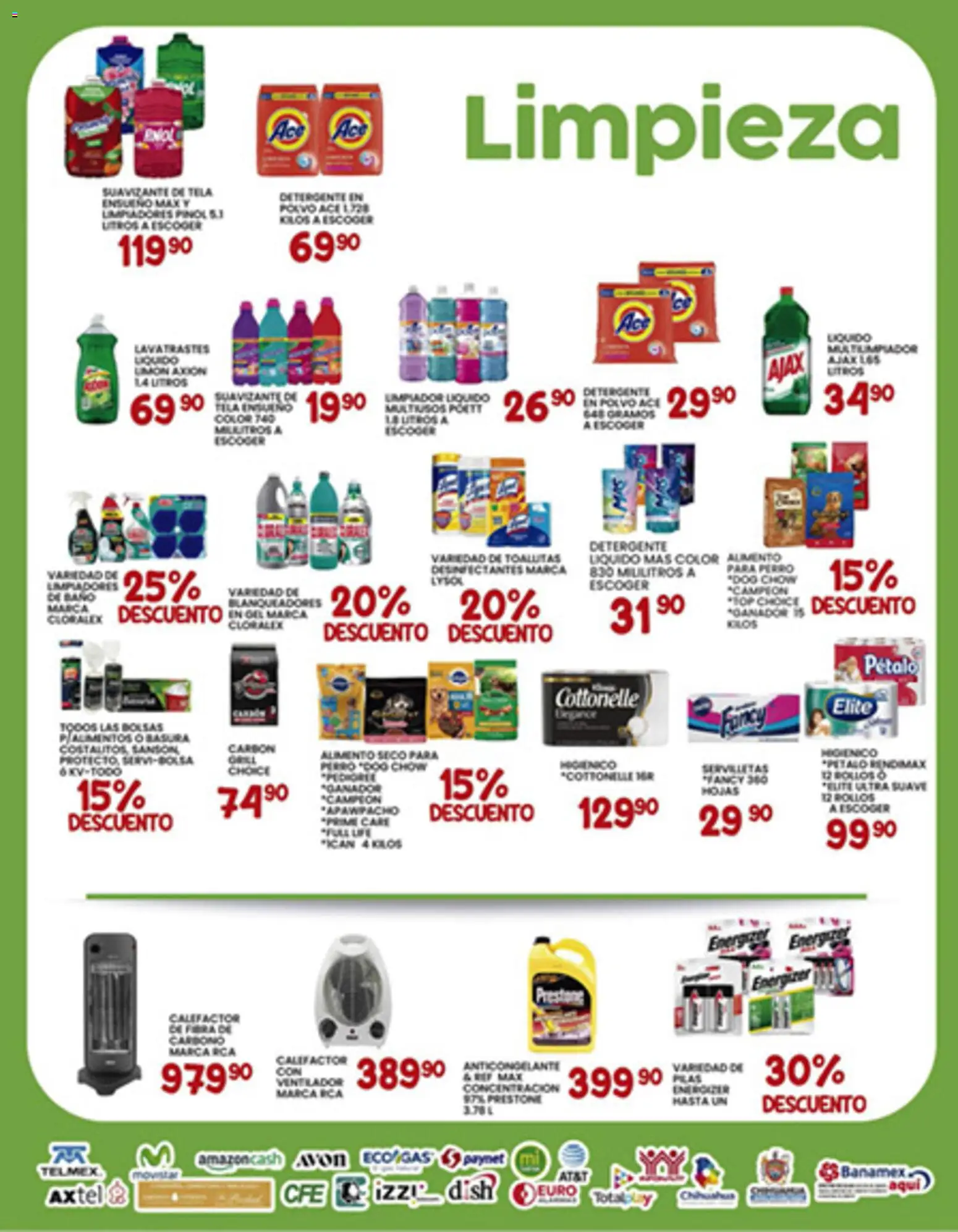 Nuevas ofertas de Alsuper válidas en toda la República Mexicana desde el 02.01.2026. ¡Encuentra las mejores ofertas en Alsuper folleto Chihuahua Capital! | Página: 5 | Productos: Detergente, Limpiador, Polvo, Servilletas