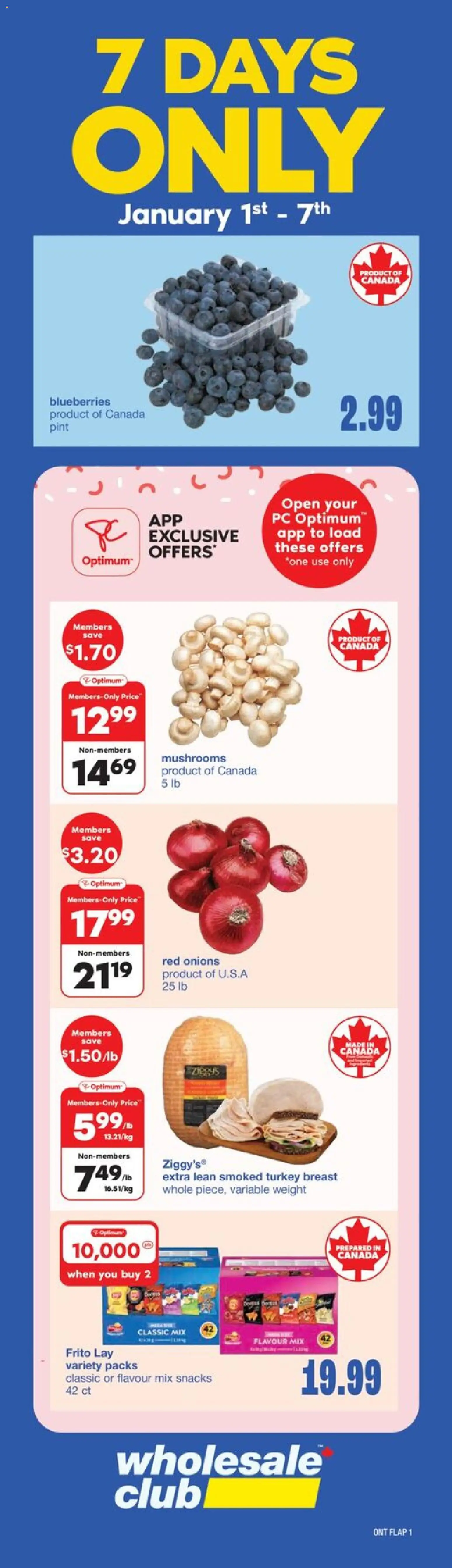 Wholesale Club flyer valid from 01.01.2026 | Page: 2 | Products: PC, Turkey