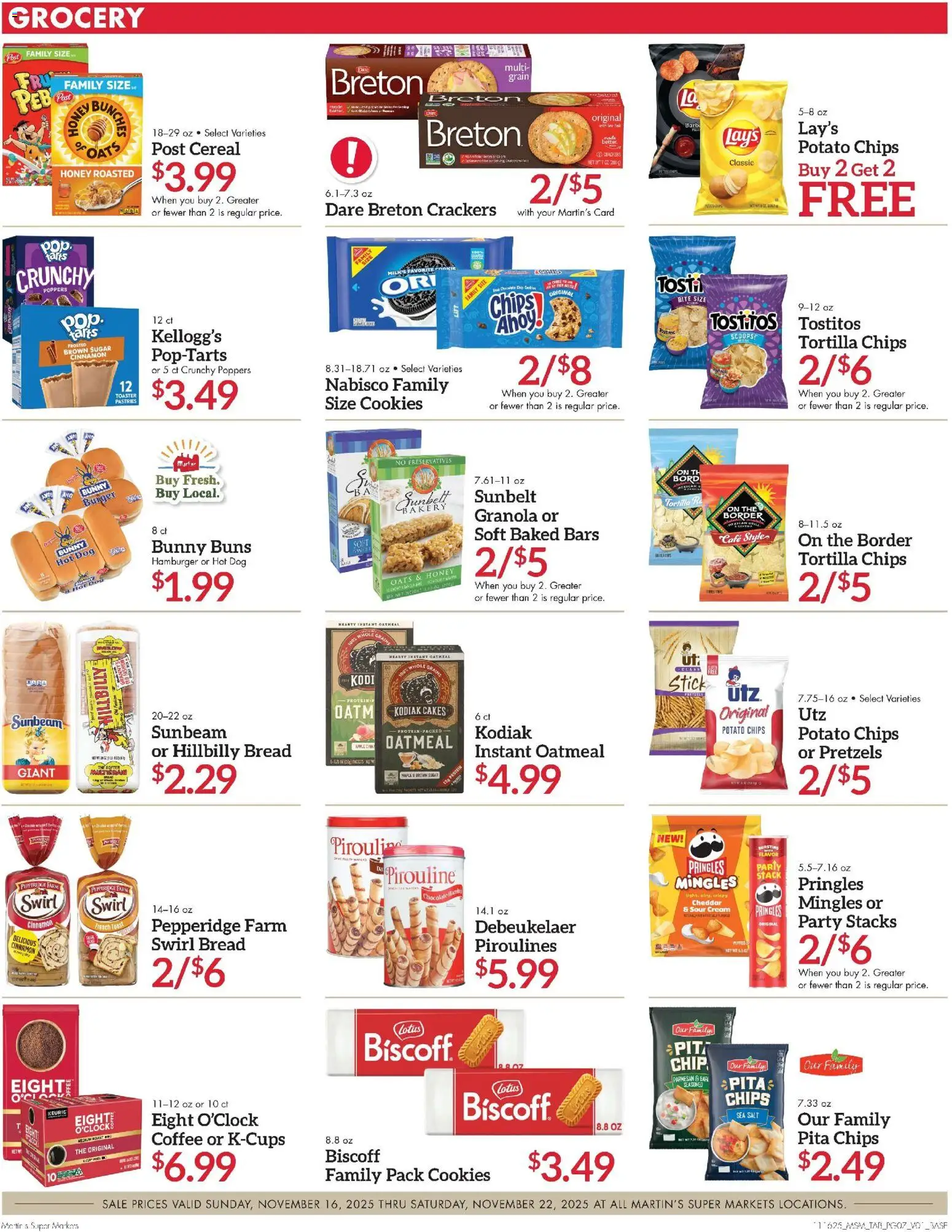 Martin’s Weekly Ad - valid from 16.11.2025 | Page: 7 | Products: Toaster, Coffee, Chocolate, Cream