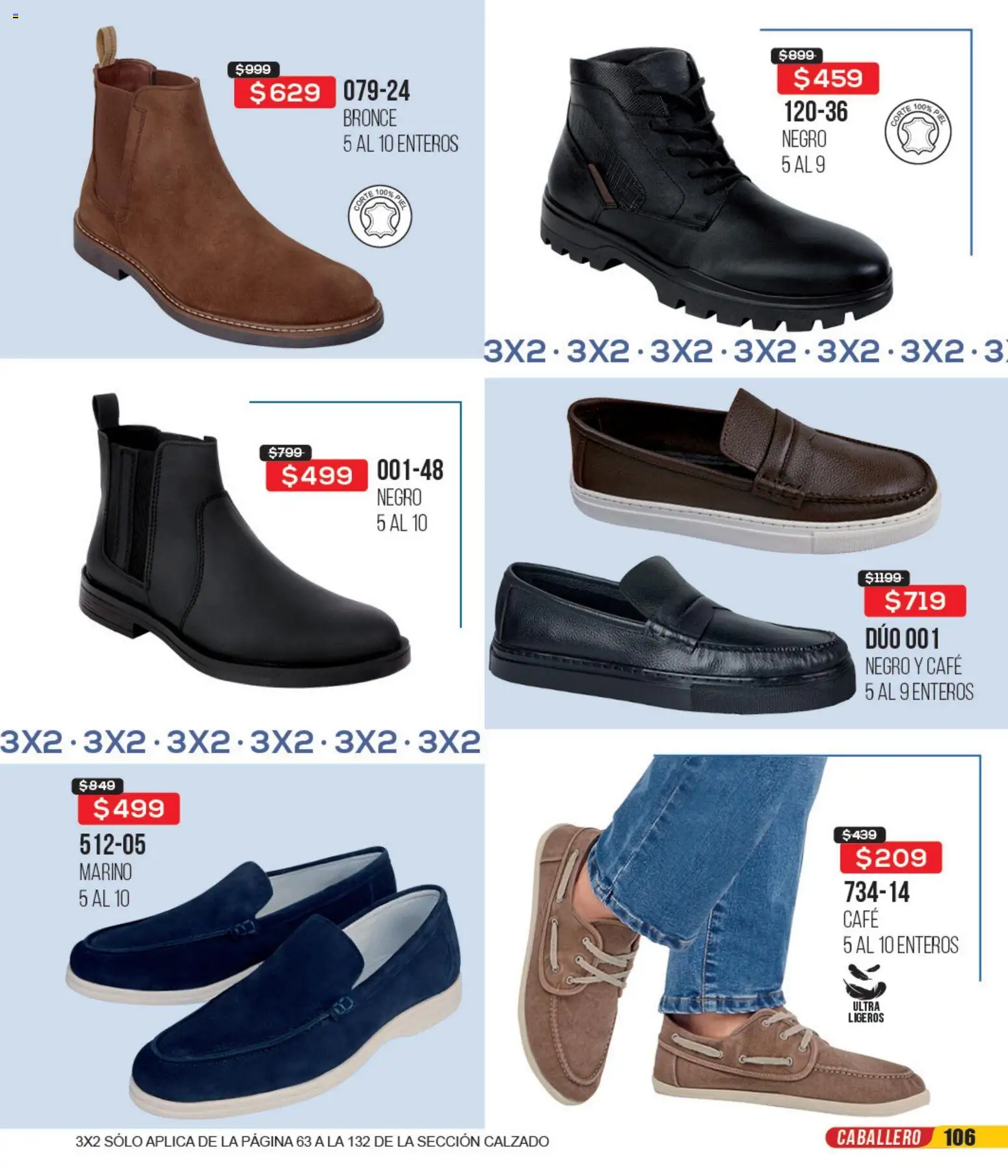 Nuevas ofertas de Cklass válidas en toda la República Mexicana desde el 14.04.2026. ¡Encuentra las mejores ofertas en Cklass catálogo 3X2 Digital Calzado! | Página: 107 | Productos: Café