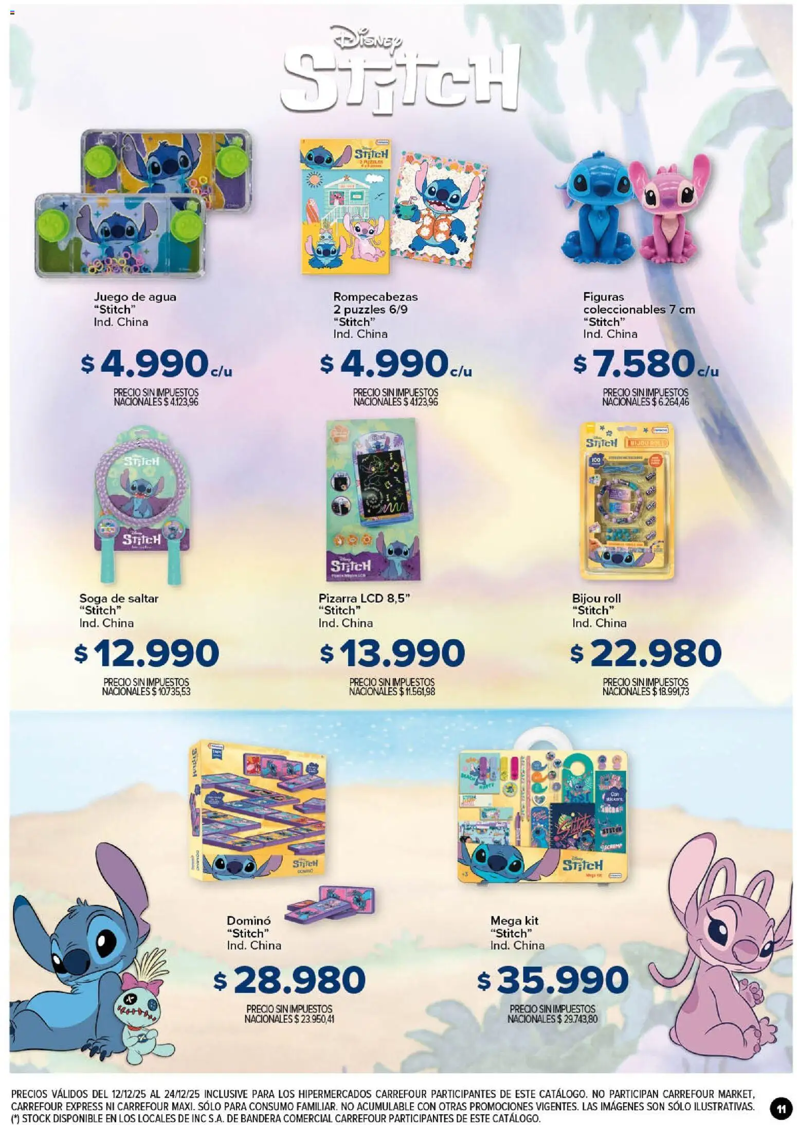 Carrefour ofertas │ válido desde el 12.12.2025 | Página: 11 | Productos: Soga, Agua, Pizarra