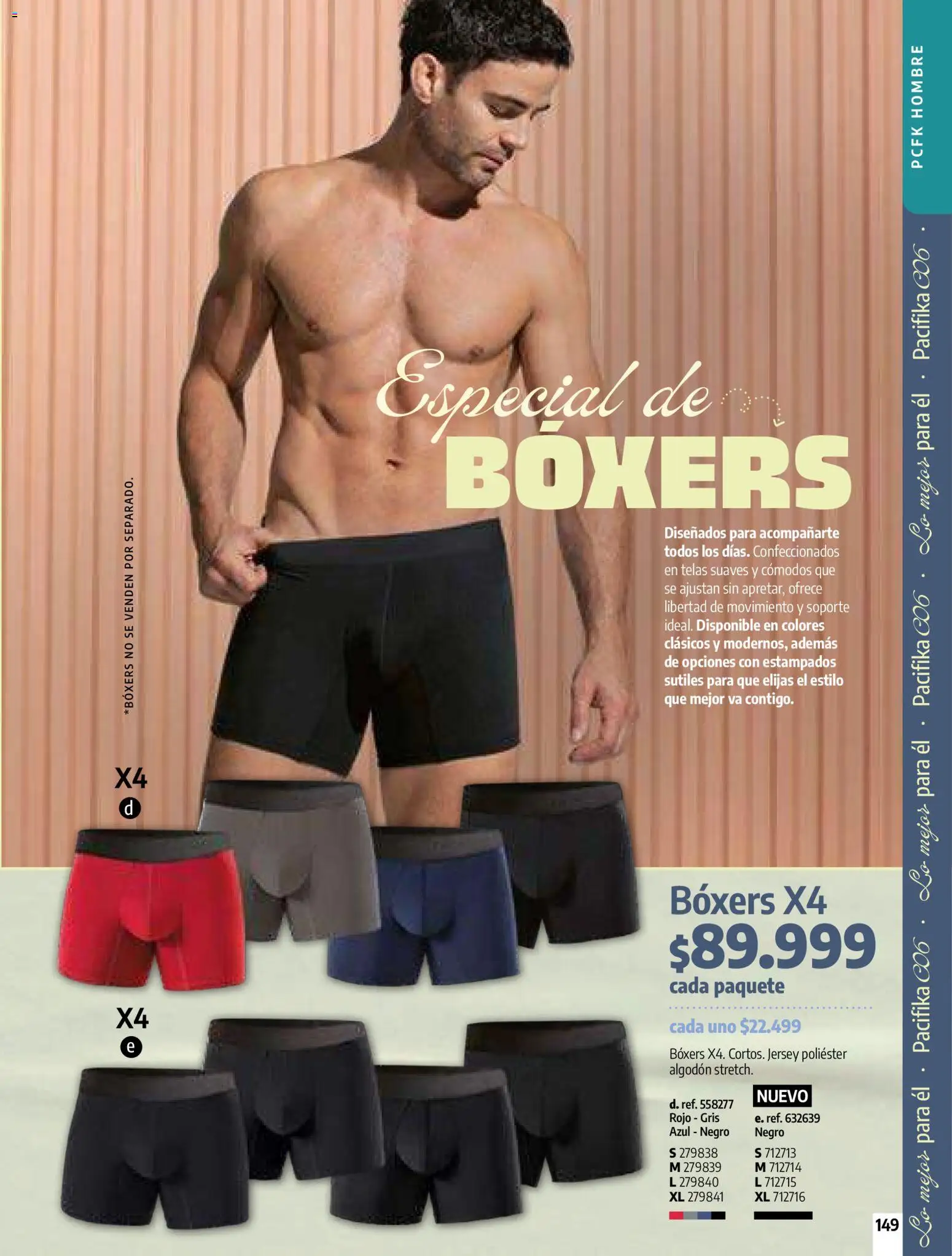 Pacifika revista - valida desde el 24.02.2026 | Página: 151 | Productos: Algodón, Boxers