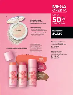 Vista previa de folleto Avon - Campaña 02 de la Avon válido desde 01.02.2026 | Página: 232 | Productos: Brocha, Maquillaje, Polvo, Rubor