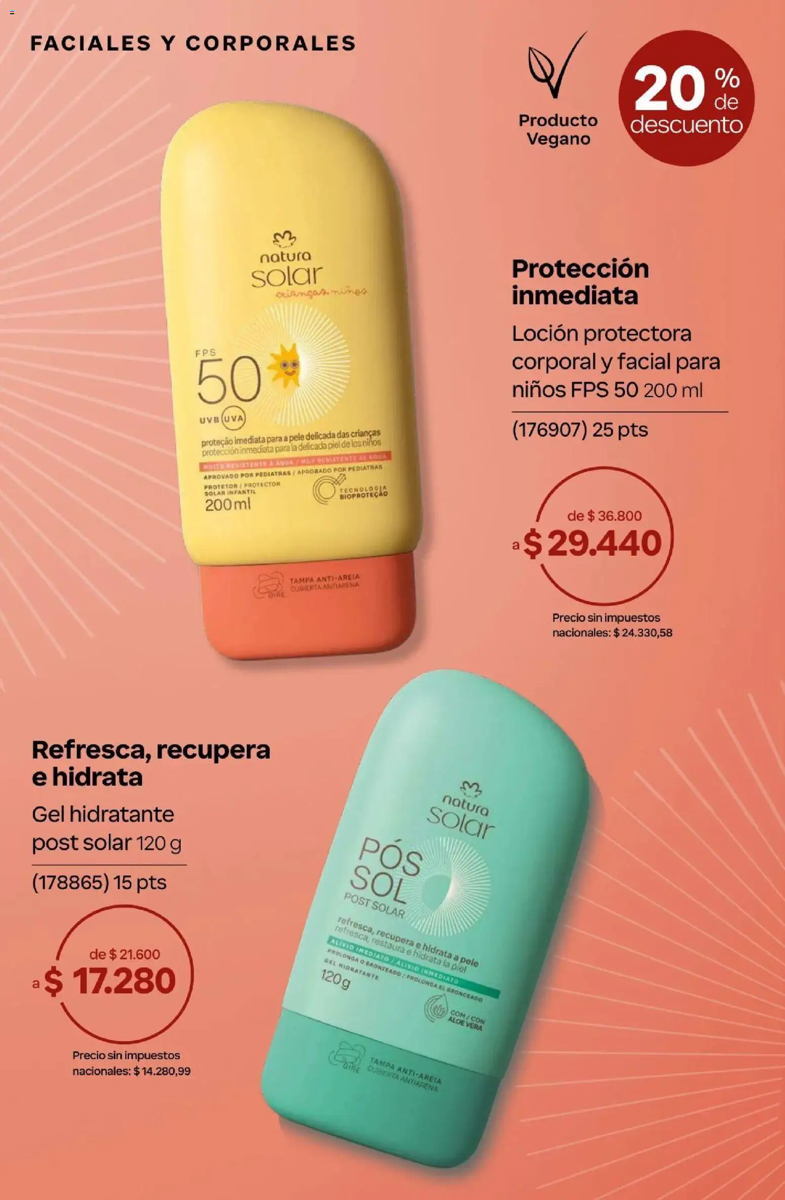 Natura Catálogo Ciclo 4/2026 │ válido desde el 01.04.2026 | Página: 239 | Productos: Protector solar, Loción, Uva