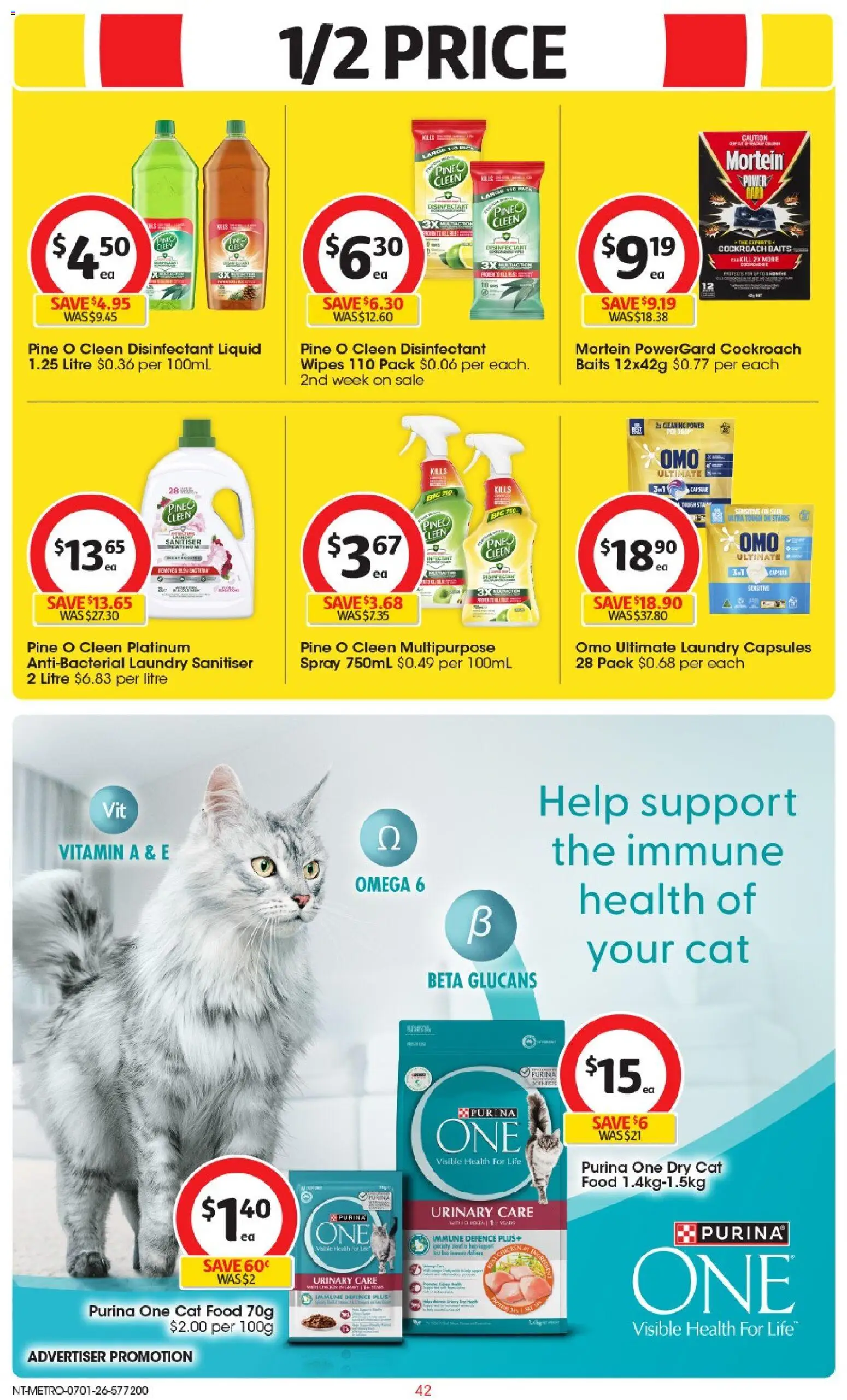 Coles catalogue - valid from 07.01.2026 | Page: 43 | Products: Laundry, Bag, Multipurpose, Vitamin