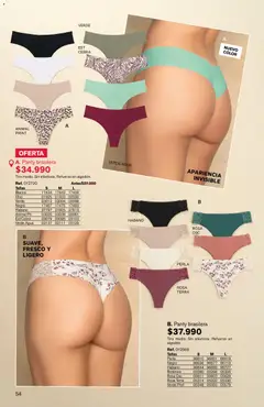 Leonisa catálogo strapless ultraligero C06/2026 -  Vista previa de la revista de la tienda Leonisa valido desde el 03.04.2026 | Página: 54 | Productos: Agua, Algodón, Vino