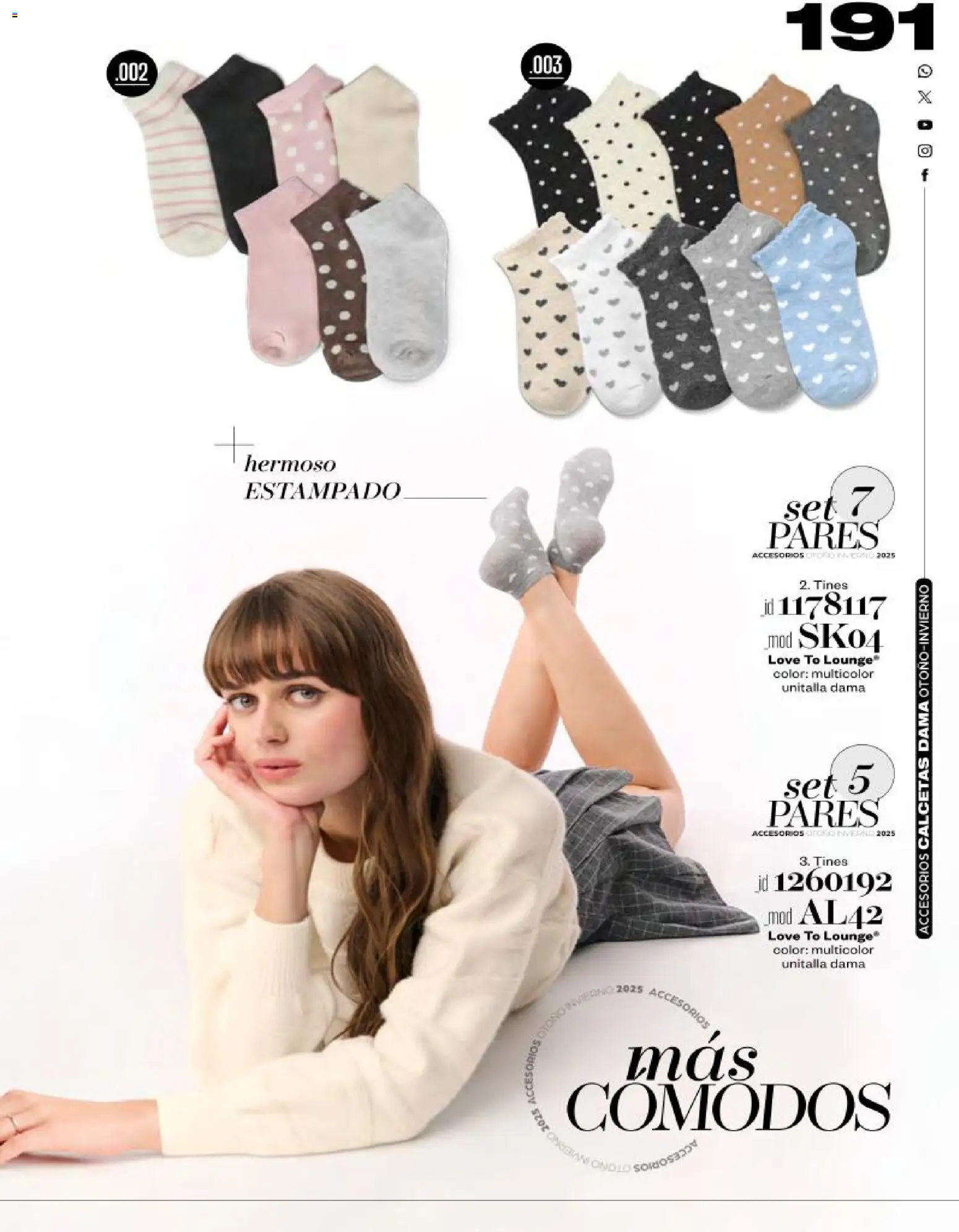 Nuevas ofertas de Price Shoes válidas en toda la República Mexicana desde el 03.11.2025. ¡Encuentra las mejores ofertas en Price Shoes catálogo Accesorios! | Página: 191 | Productos: Calcetas