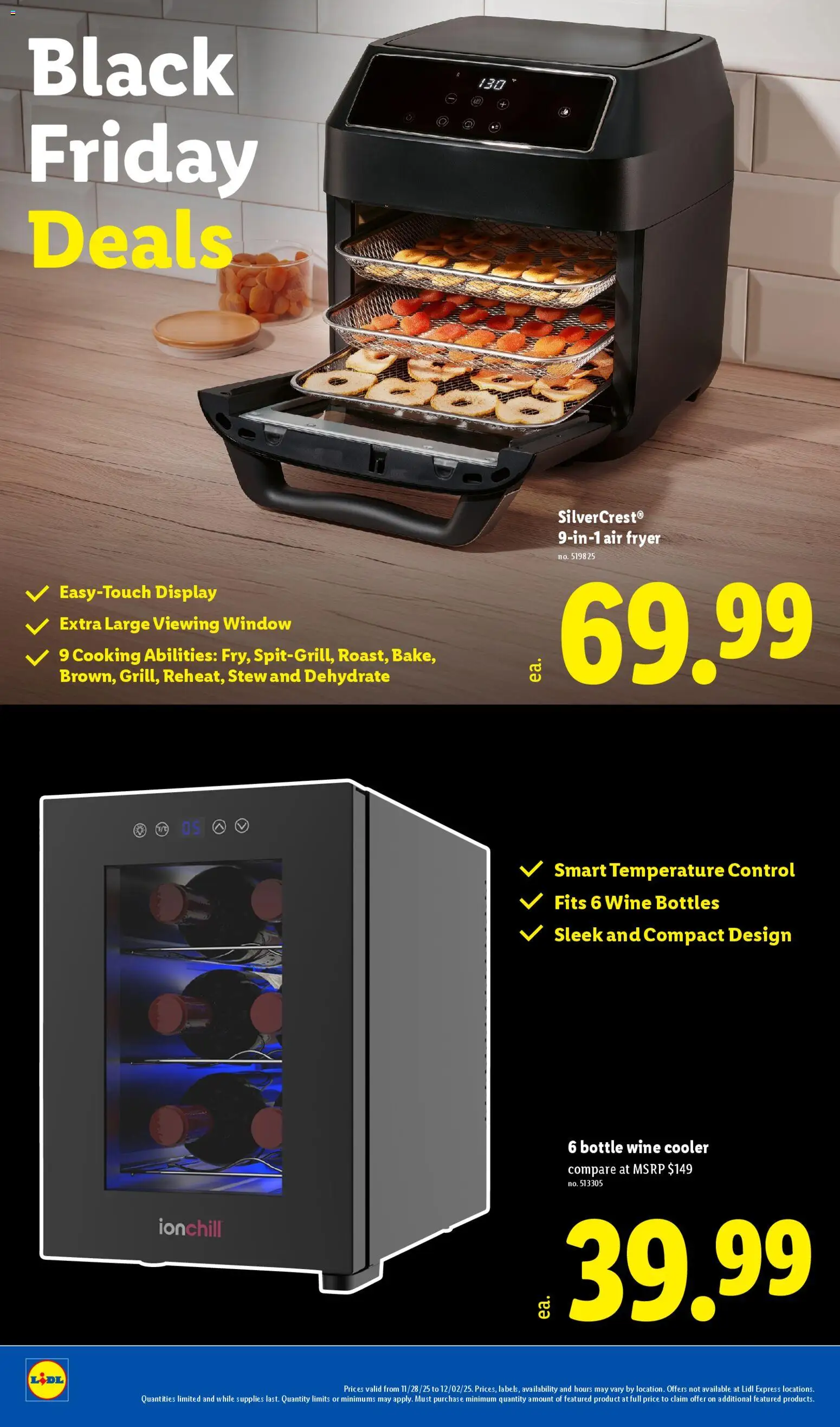 Lidl Black Friday - valid from 27.11.2025 | Page: 20 | Products: Fryer, Wine