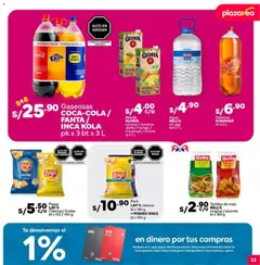 Vista previa de folleto Plaza Vea - ESPECIAL AYACUCHO N2 de la Plaza Vea válido desde 01.12.2025 | Página: 13 | Productos: Té, Gaseosas, Papas