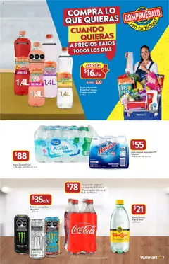 Nuevas ofertas de Walmart válidas en toda la República Mexicana desde el 14.08.2025. ¡Encuentra las mejores ofertas en Walmart - Folleto! | Página: 7 | Productos: Agua, Mango, Botella, Servilletas