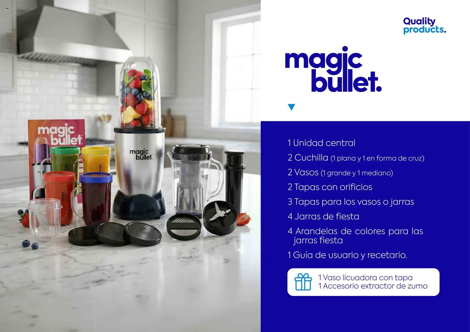 Catálogo Quality Products válido desde 01.04.2026 | Página: 17 | Productos: Vasos, Licuadora