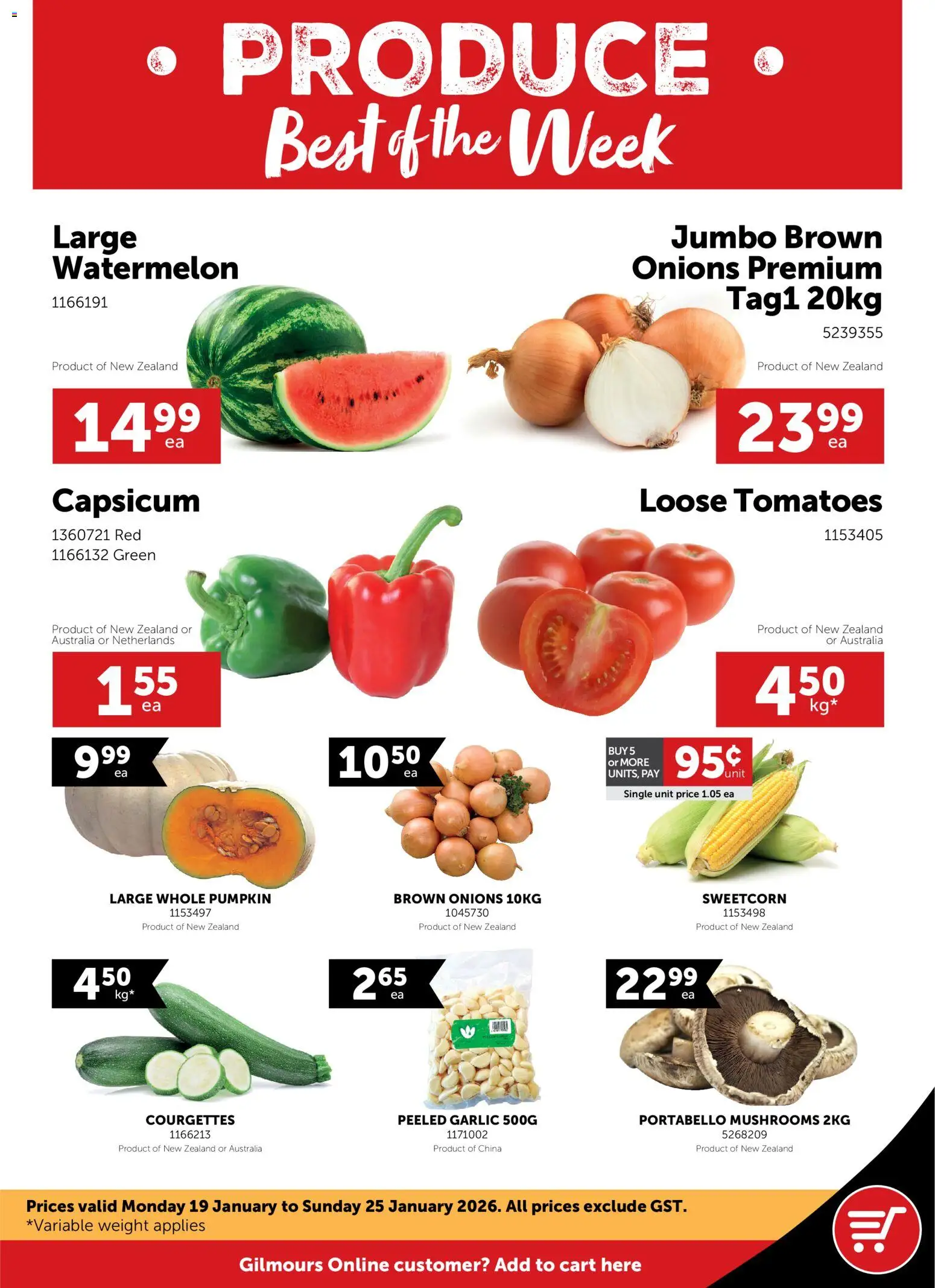 Gilmours catalogue from 19.01.2026 | Page: 1