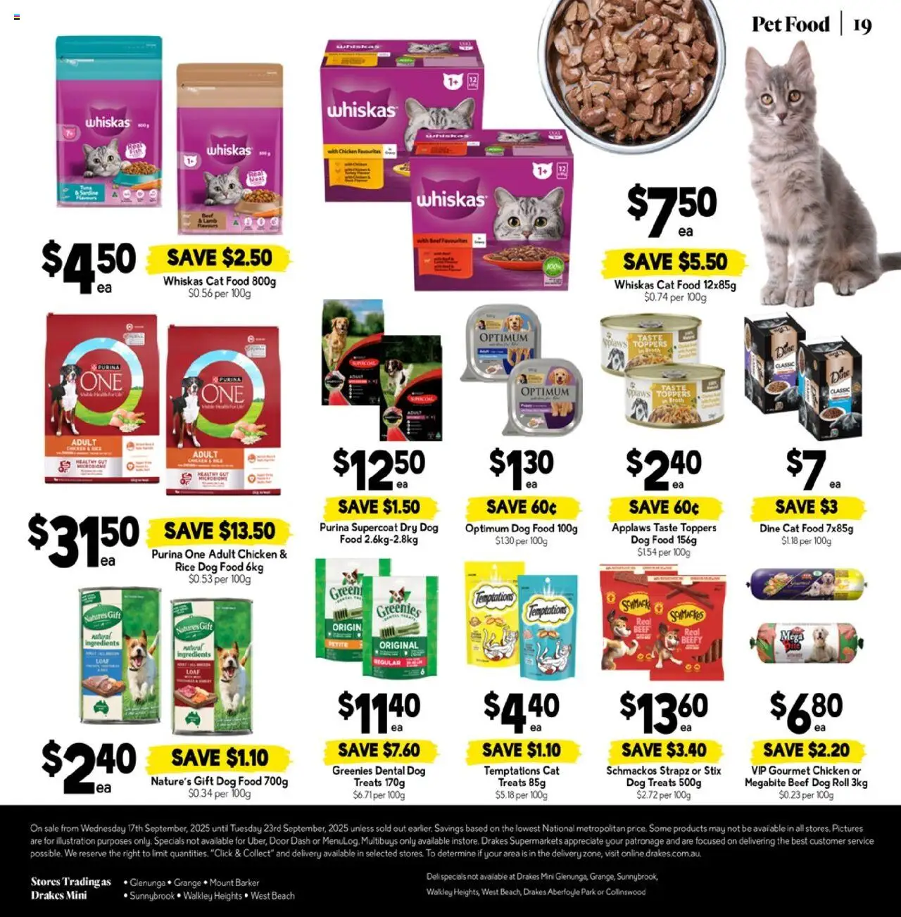 Drakes catalogue - valid from 17.09.2025 | Page: 19 | Products: Door, Lamb, Rice, Dog food