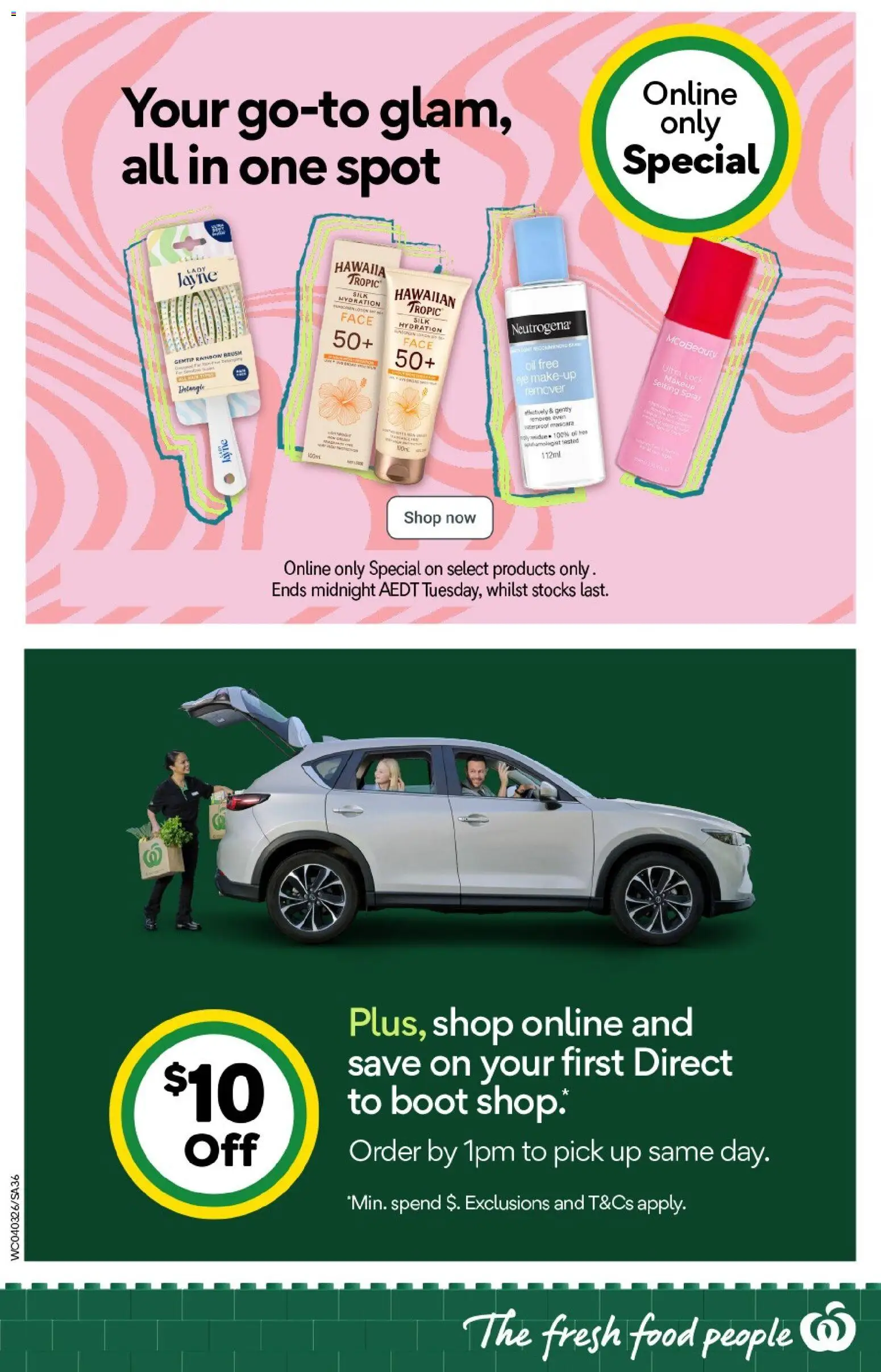 Woolworths catalogue - valid from 04.03.2026 | Page: 36 | Products: Brush, Oil, Makeup, Setting spray