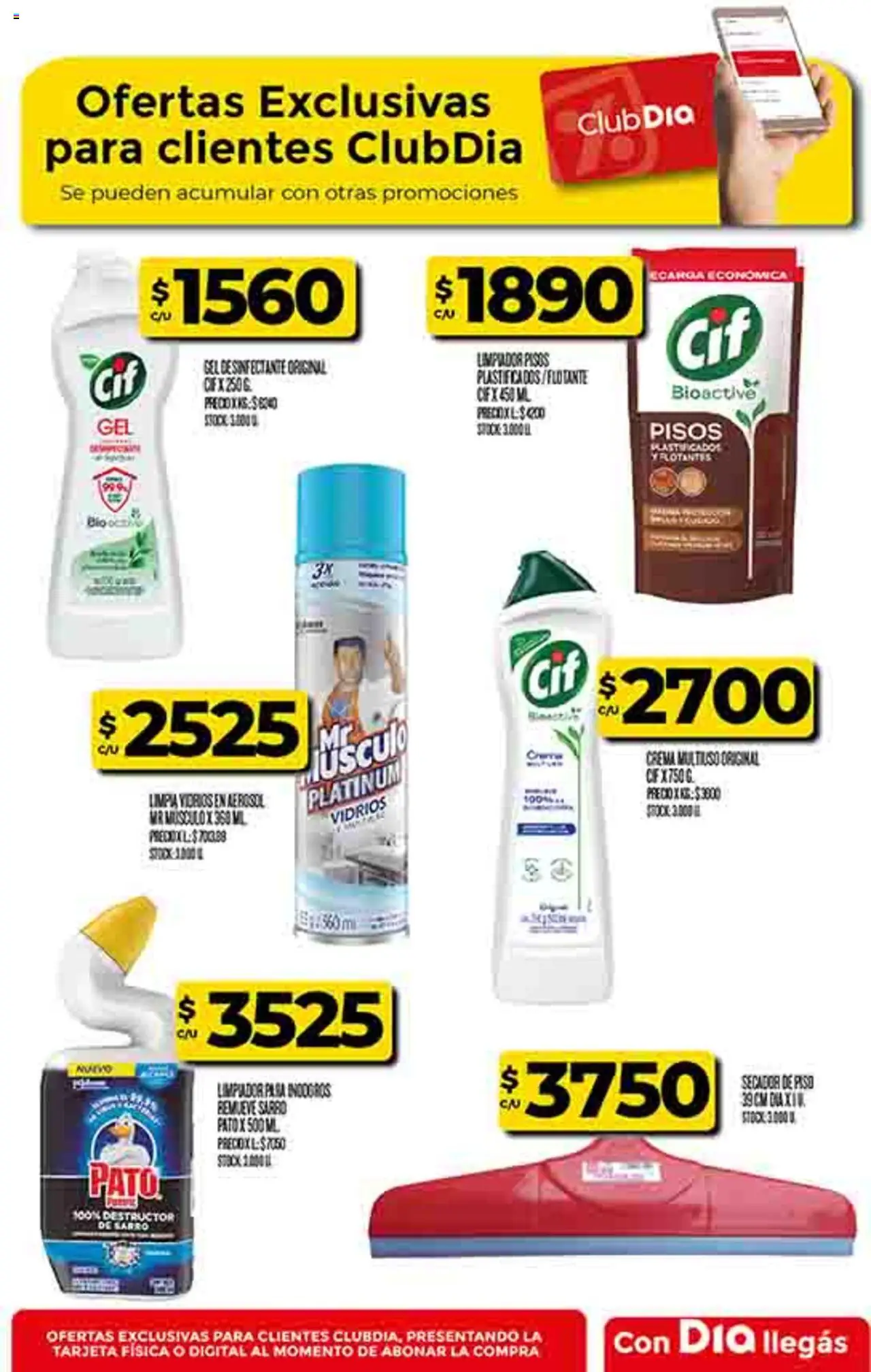 Supermercado DIA Ofertas │ válido desde el 10.09.2025 | Página: 81 | Productos: Desinfectante, Limpiador, Crema