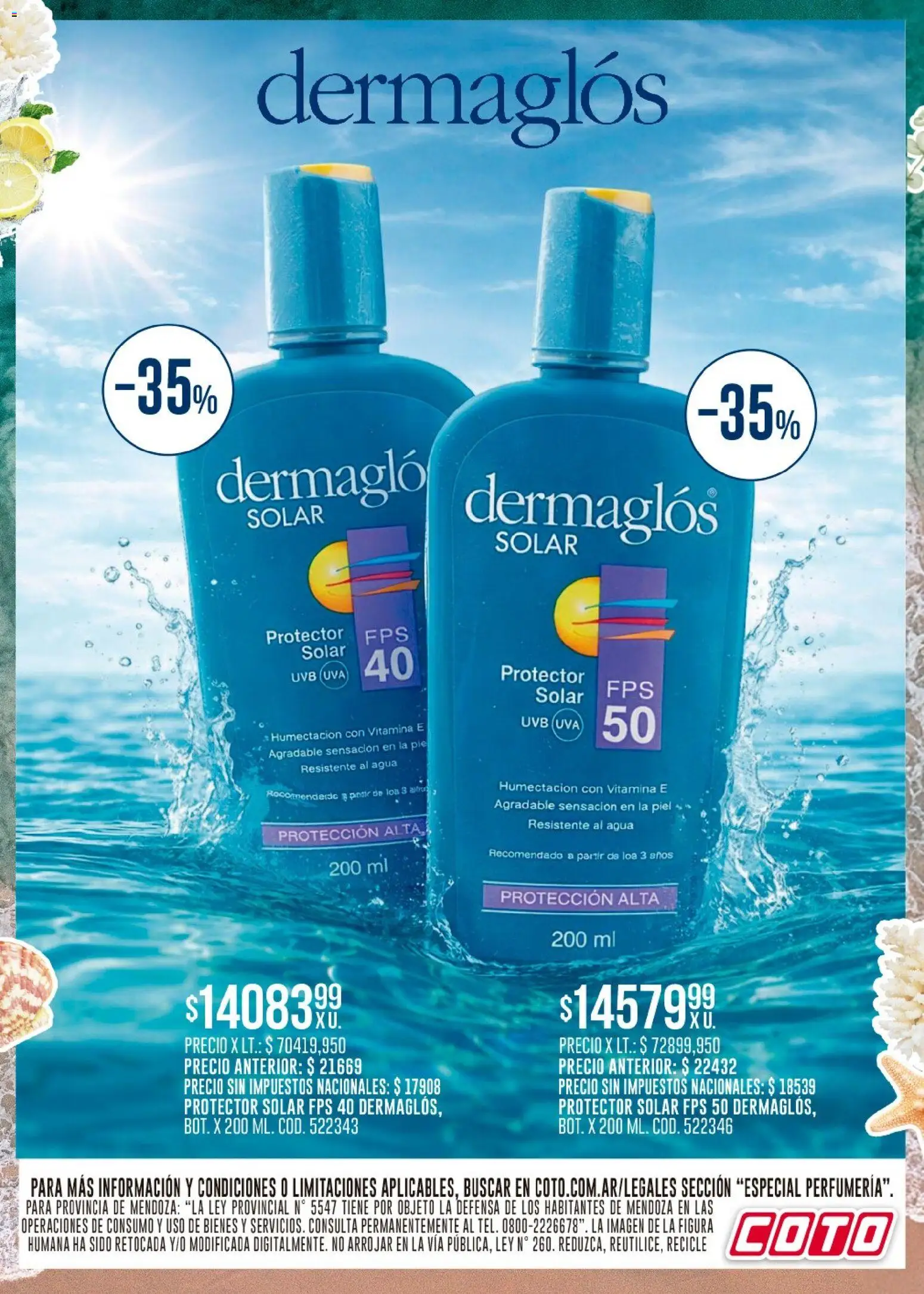 Coto - Ofertas │ válido desde el 19.01.2026 | Página: 16 | Productos: Protector solar, Agua, Uva