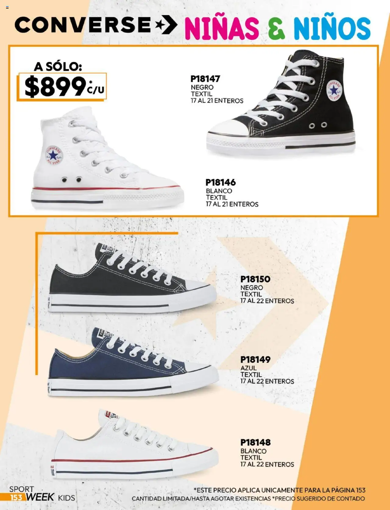 Nuevas ofertas de Cklass válidas en toda la República Mexicana desde el 25.08.2025. ¡Encuentra las mejores ofertas en Cklass - Catálogo Sportweek! | Página: 154
