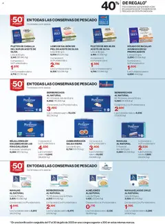 Nuevas ofertas de El Corte Inglés válidas en toda la República Mexicana desde el 03.07.2025. ¡Encuentra las mejores ofertas en El Corte Inglés catálogo Conservas de Pescado! | Página: 5