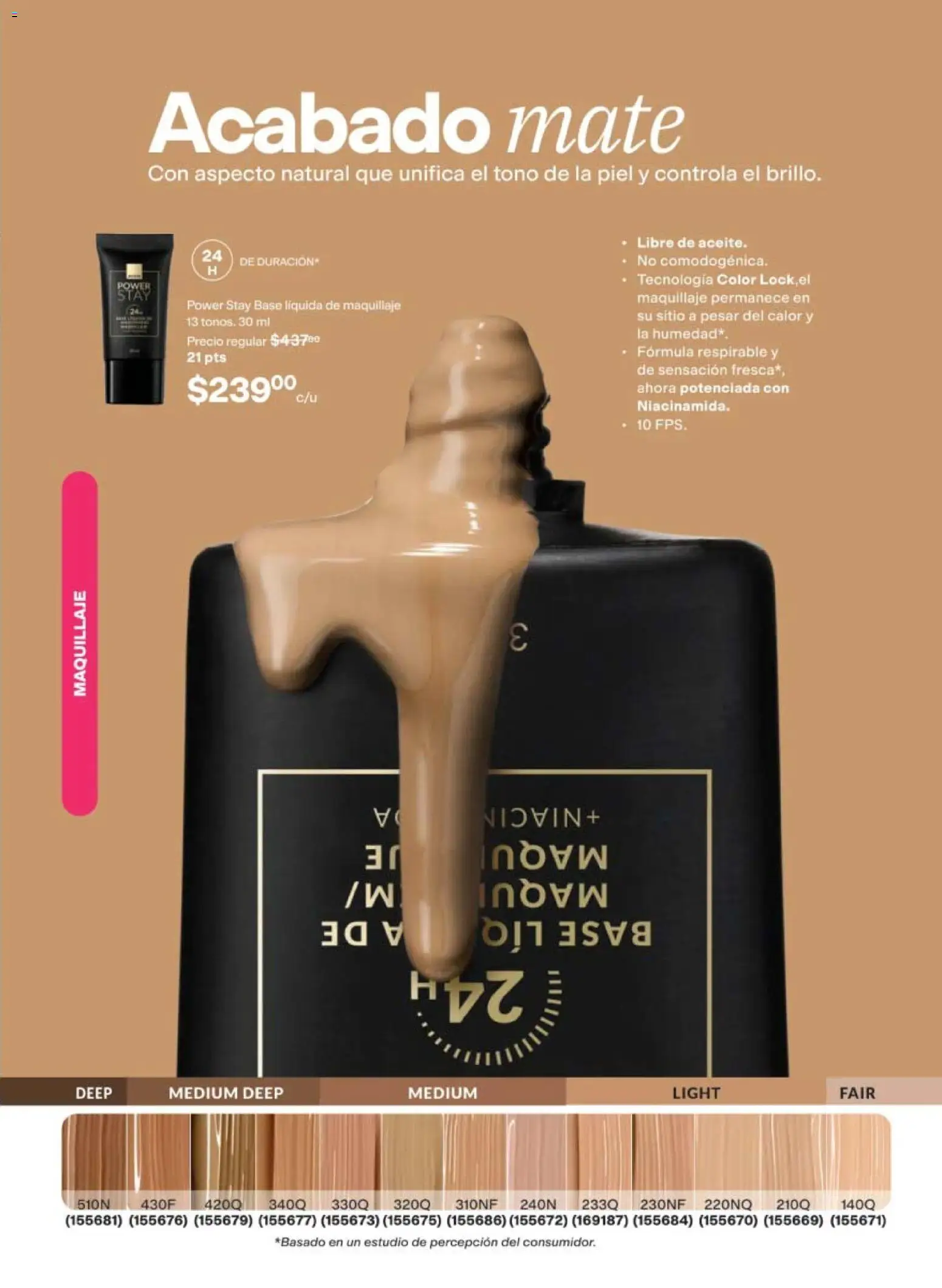 Nuevas ofertas de AVON válidas en toda la República Mexicana desde el 08.05.2026. ¡Encuentra las mejores ofertas en AVON campaña 8 2026! | Página: 77 | Productos: Mate, Maquillaje