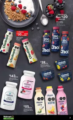 Nuevas ofertas de Walmart Express válidas en toda la República Mexicana desde el 03.07.2025. ¡Encuentra las mejores ofertas en Walmart Express folleto! | Página: 2 | Productos: Leche