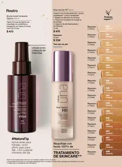 Vista previa de Natura campaña 17 2025, nuevo folleto de la tienda, válido en México a partir del 22.11.2025 | Página: 84 | Productos: Bruma, Maquillaje