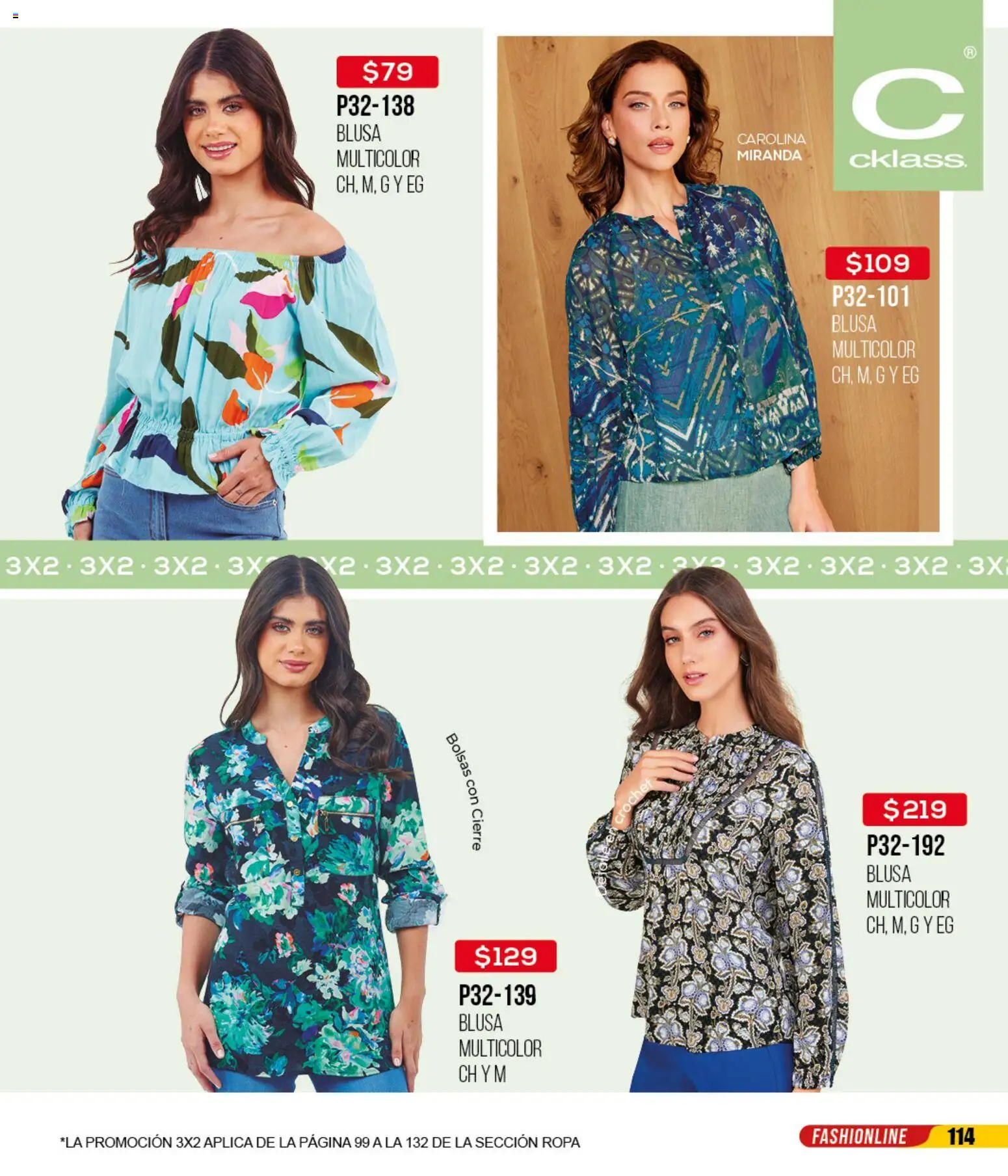 Nuevas ofertas de Cklass válidas en toda la República Mexicana desde el 16.02.2026. ¡Encuentra las mejores ofertas en Cklass catálogo Remate Ropa! | Página: 115 | Productos: Blusa, Ropa