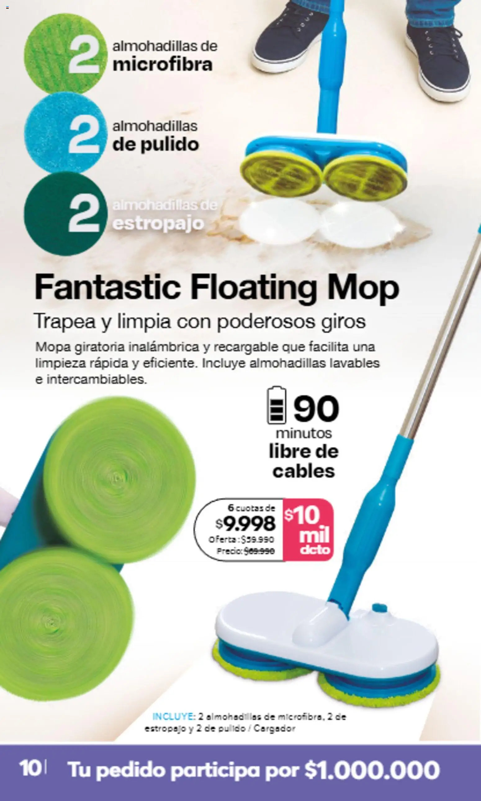 A3D ofertas  │ válido desde el 01.11.2025 | Página: 10 | Productos: Estropajo, Cargador, Mopa