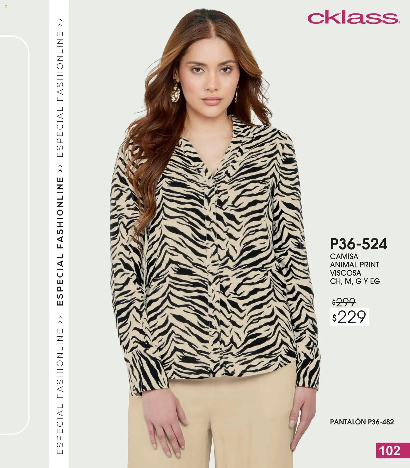 Nuevas ofertas de Cklass válidas en toda la República Mexicana desde el 13.02.2026. ¡Encuentra las mejores ofertas en Cklass catálogo Especial Fashionline! | Página: 103 | Productos: Camisa