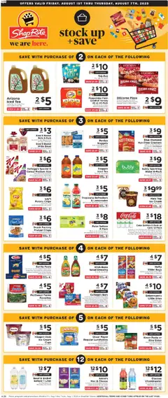 Preview of ShopRite weekly ads valid from 31.07.2025