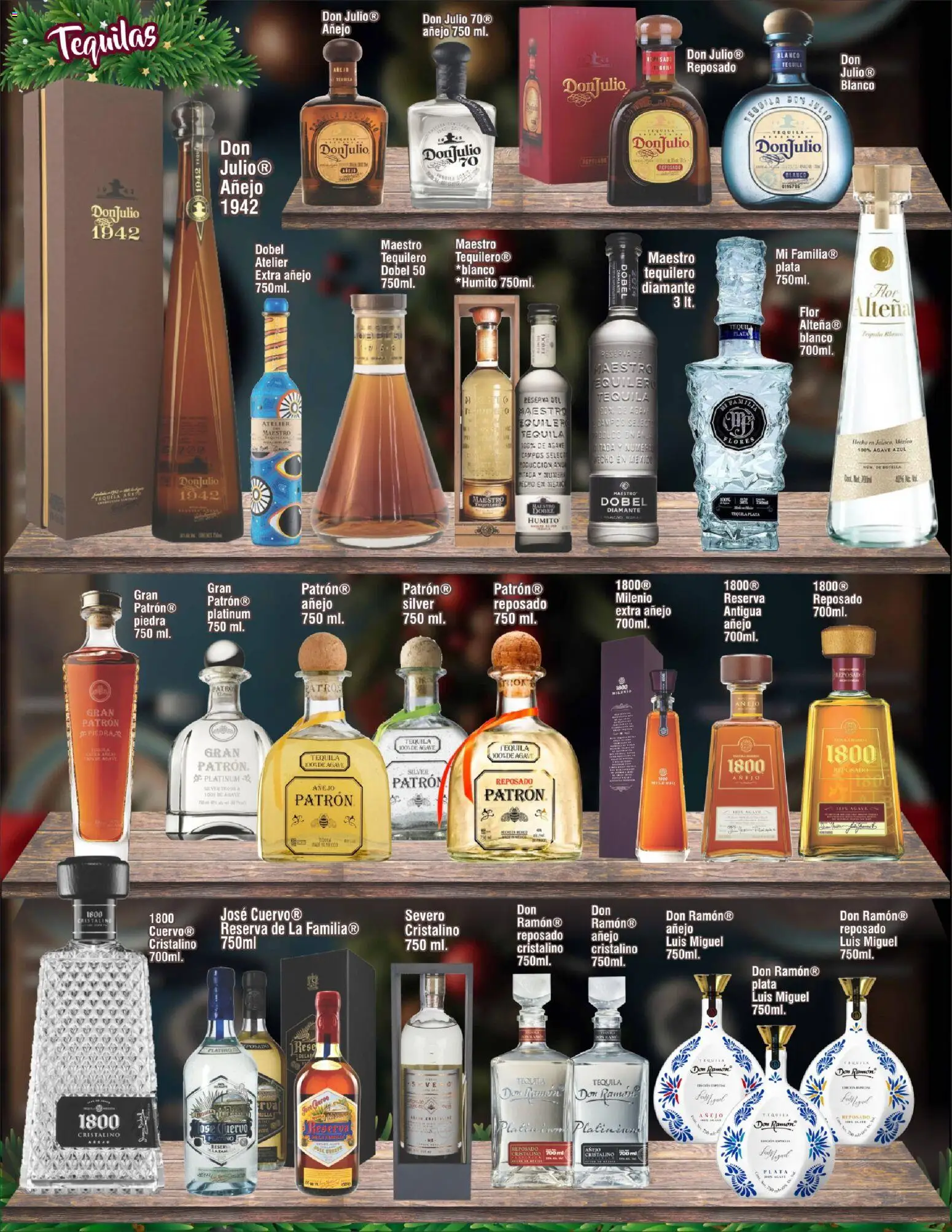 Nuevas ofertas de Casa Ley válidas en toda la República Mexicana desde el 19.12.2025. ¡Encuentra las mejores ofertas en Casa Ley folleto Delicias Navideñas Frontera! | Página: 19 | Productos: Tequila