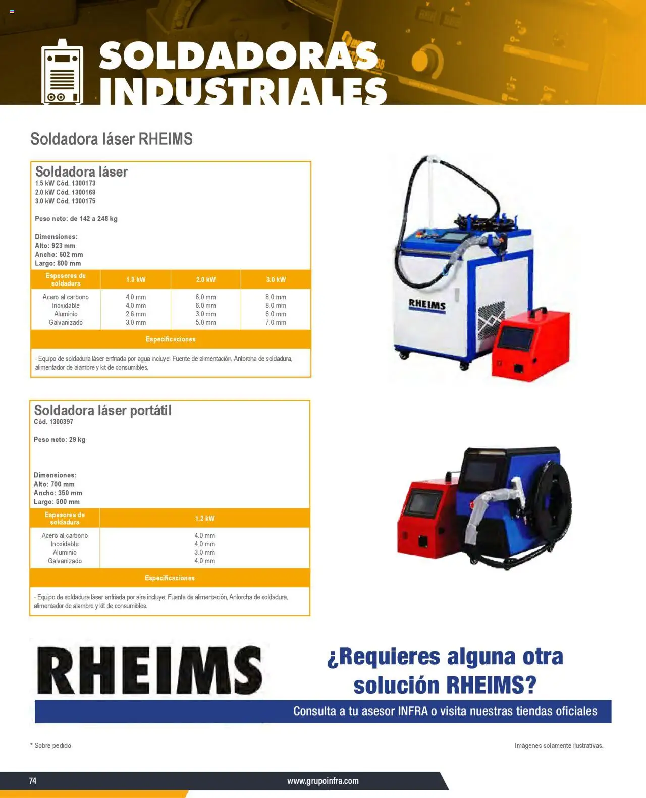 Nuevas ofertas de Infra válidas en toda la República Mexicana desde el 07.01.2025. ¡Encuentra las mejores ofertas en Infra catálogo! | Página: 76 | Productos: Fuente, Agua, Soldadora, Sobre