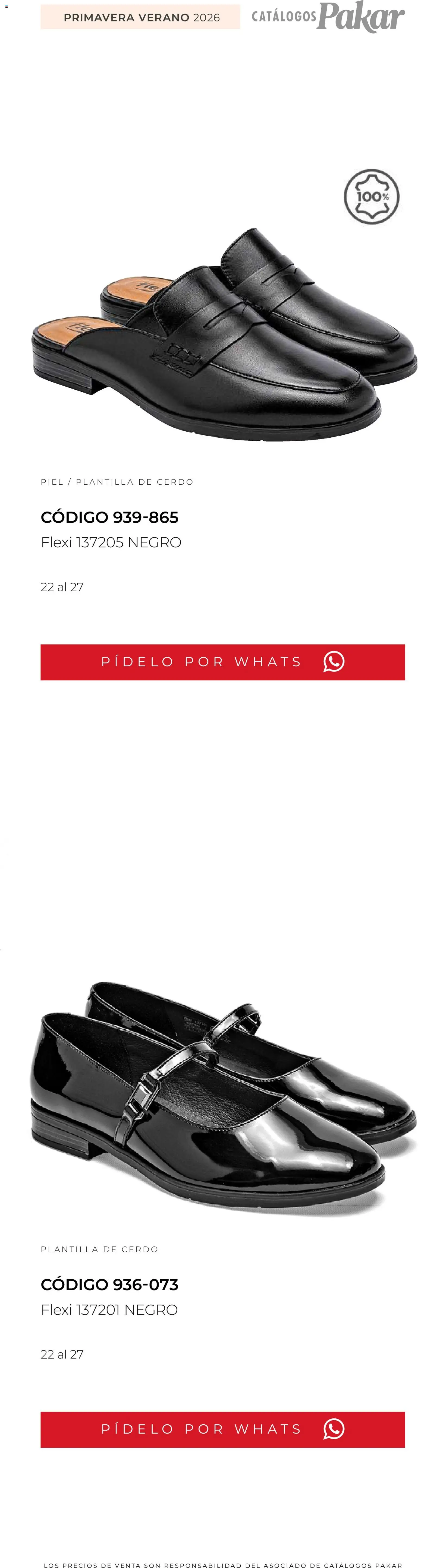 Nuevas ofertas de SC Pakar válidas en toda la República Mexicana desde el 04.03.2026. ¡Encuentra las mejores ofertas en SC Pakar catálogo Flexi PV26! | Página: 62 | Productos: Cerdo