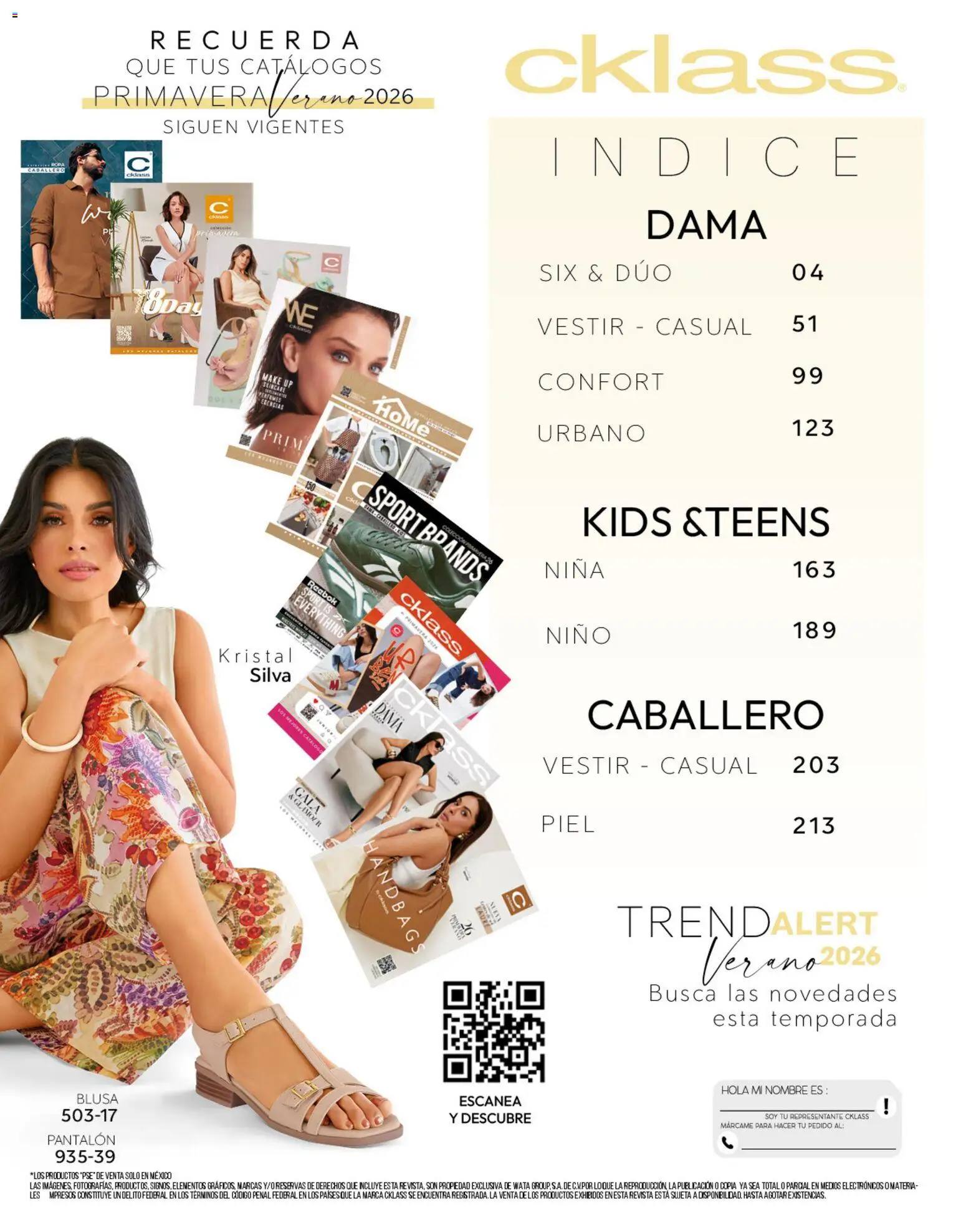 Nuevas ofertas de Cklass válidas en toda la República Mexicana desde el 05.03.2026. ¡Encuentra las mejores ofertas en Cklass catálogo Complemento Verano Calzado! | Página: 2 | Productos: Blusa