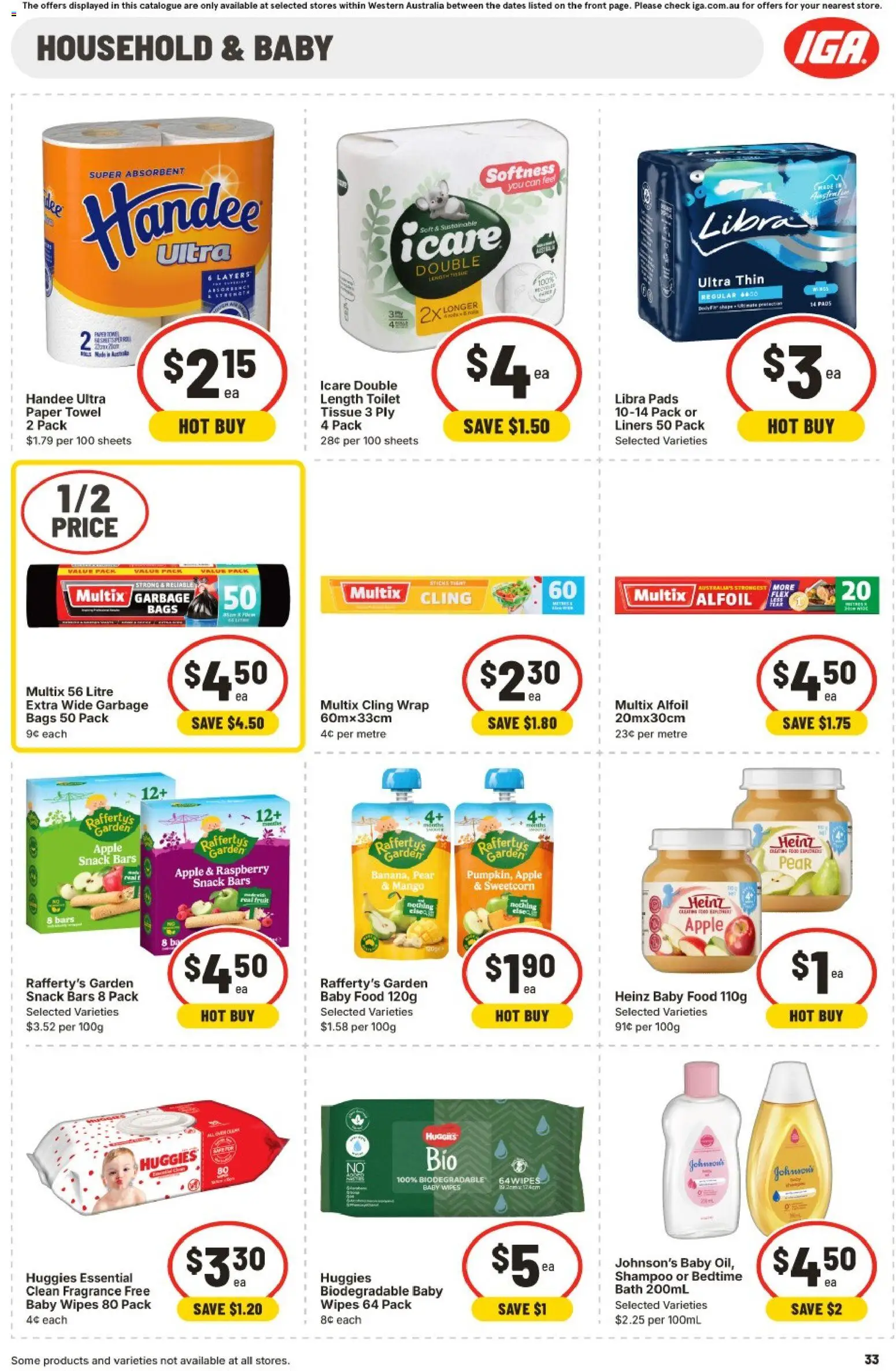 IGA catalogue - valid from 07.01.2026 | Page: 36 | Products: Bath, Shampoo, Sustainable, Raspberry