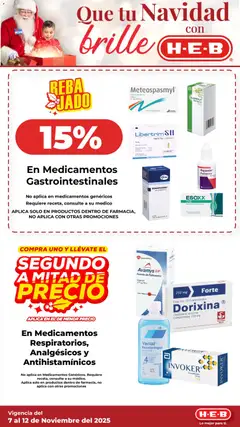 Vista previa de H-E-B folleto Que tu Navidad, nuevo folleto de la tienda, válido en México a partir del 07.11.2025 | Página: 7