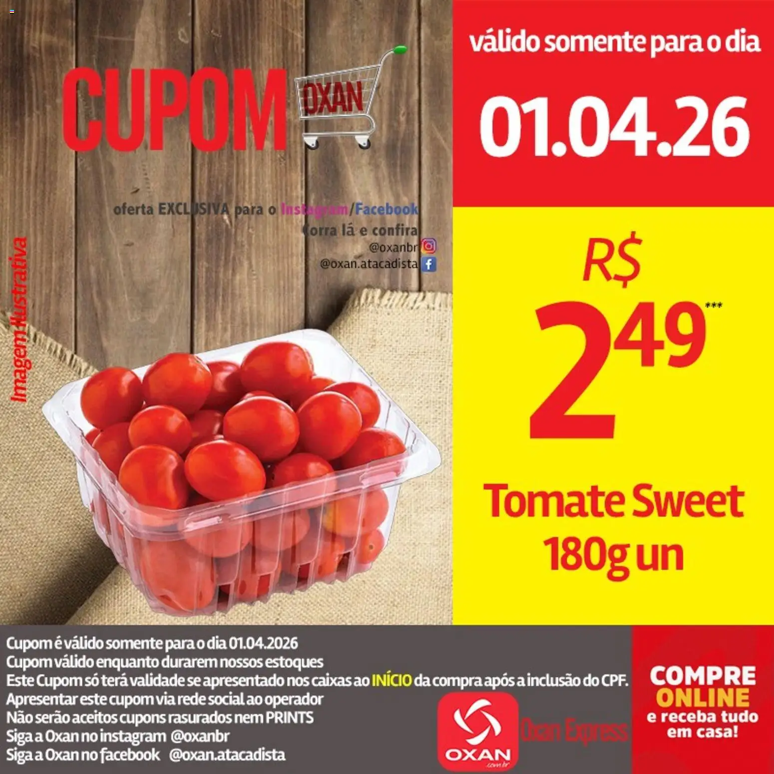 Oxan Atacadista - Ofertas da semana de 01/04/2026 ? Não perca as melhores promoções! | Brasil