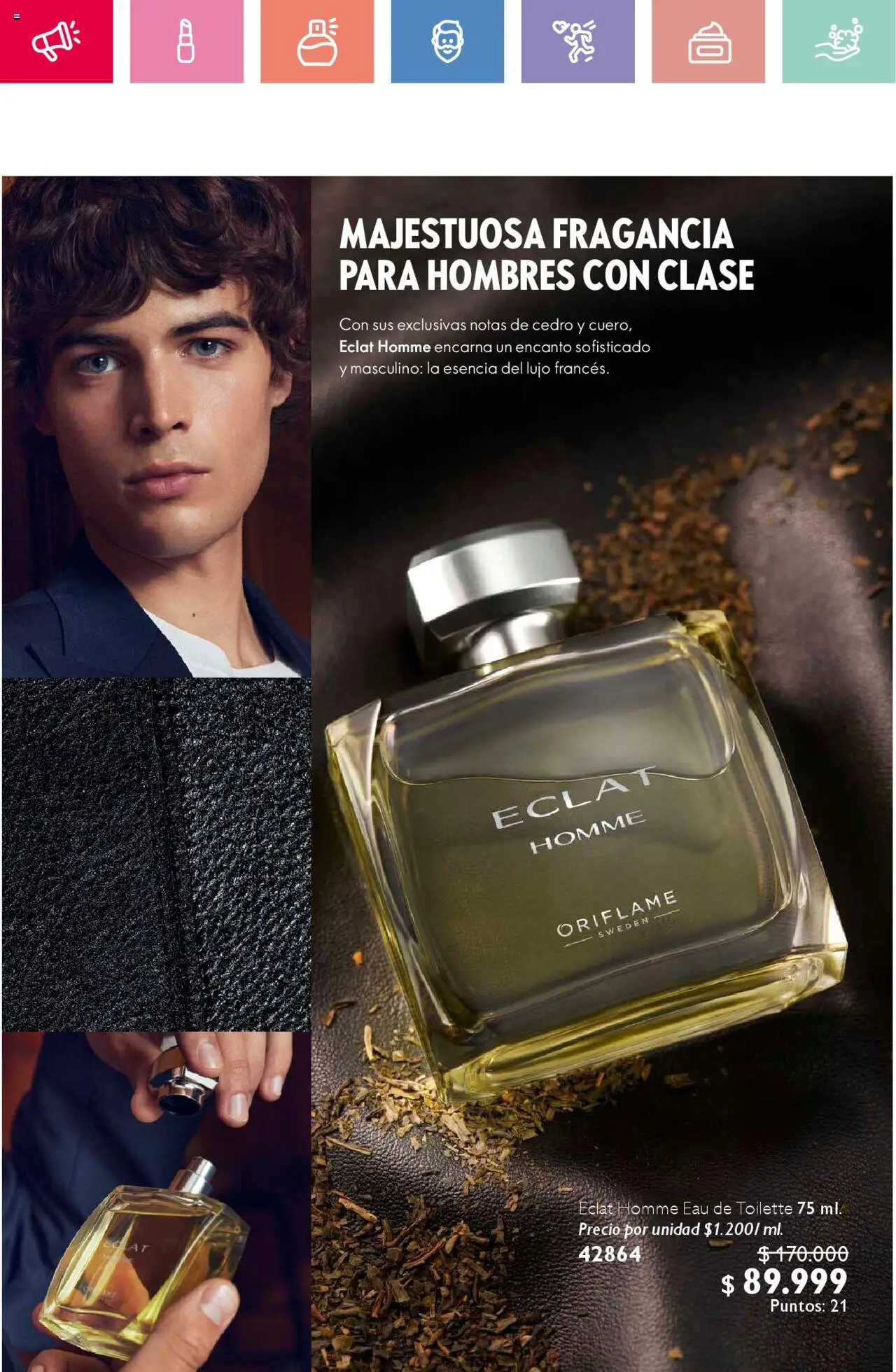 Oriflame revista - valida desde el 02.08.2025 | Página: 92 | Productos: Fragancia, Eau de toilette