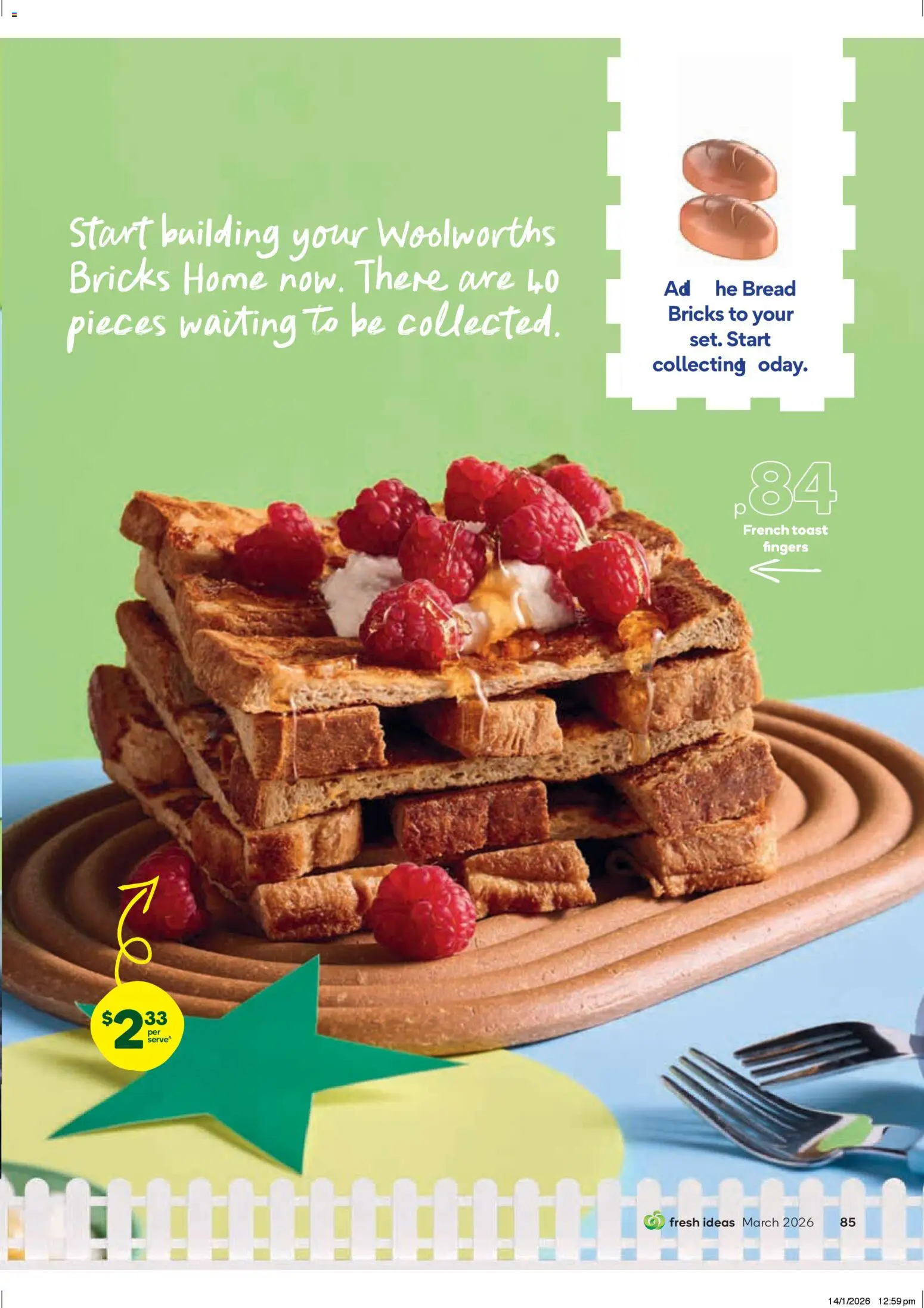 Woolworths catalogue - valid from 01.03.2026 | Page: 85 | Products: Bread