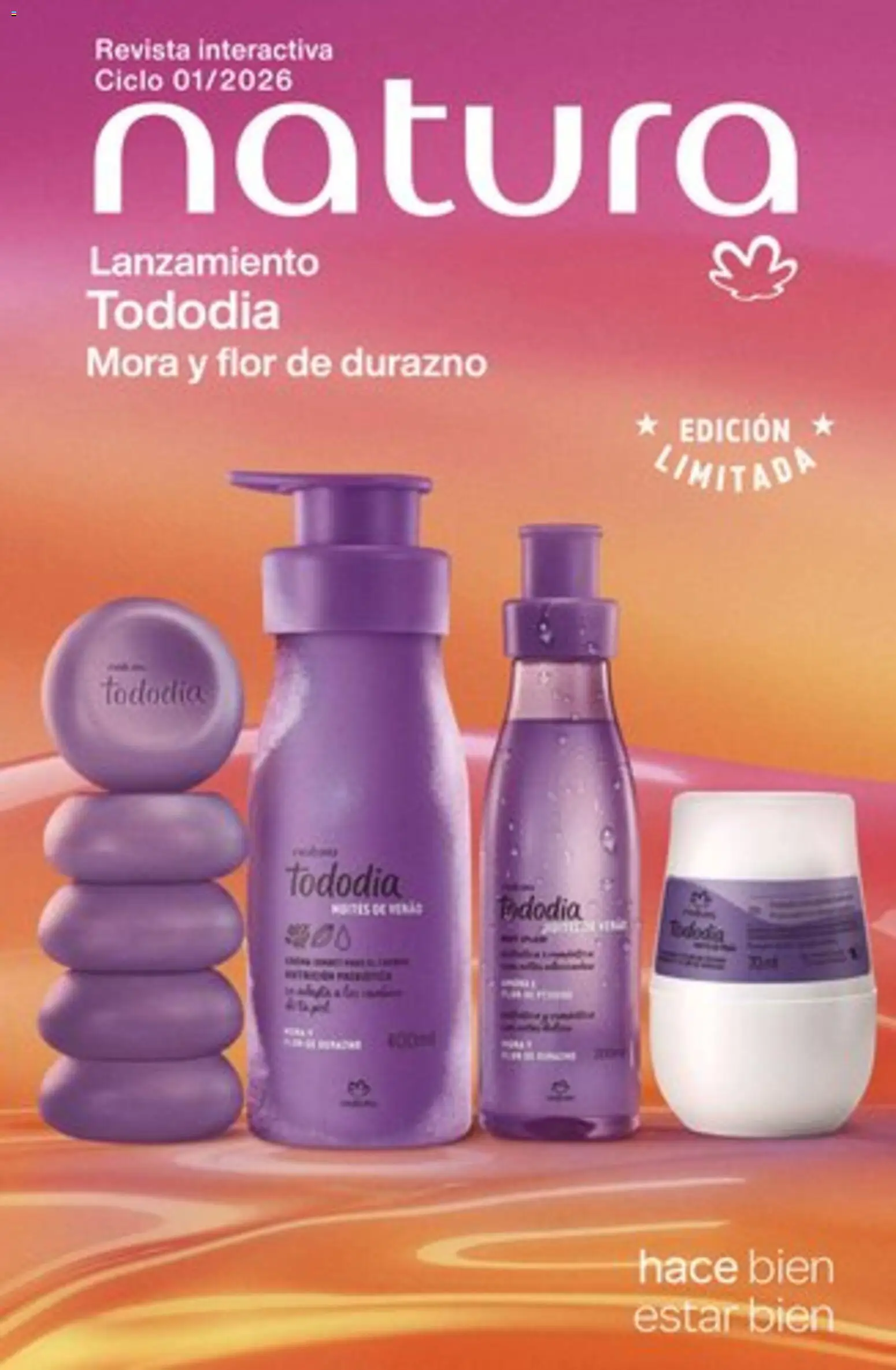Catálogo Natura Ciclo 1/2026 │ válido desde el 04.12.2025 | Página: 1 | Productos: Durazno