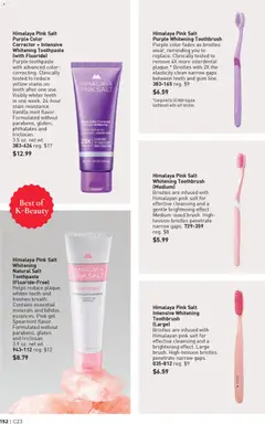Preview of Avon weekly ads valid from 05.11.2025 | Page: 152 | Products: Toothpaste, Toothbrush, Salt