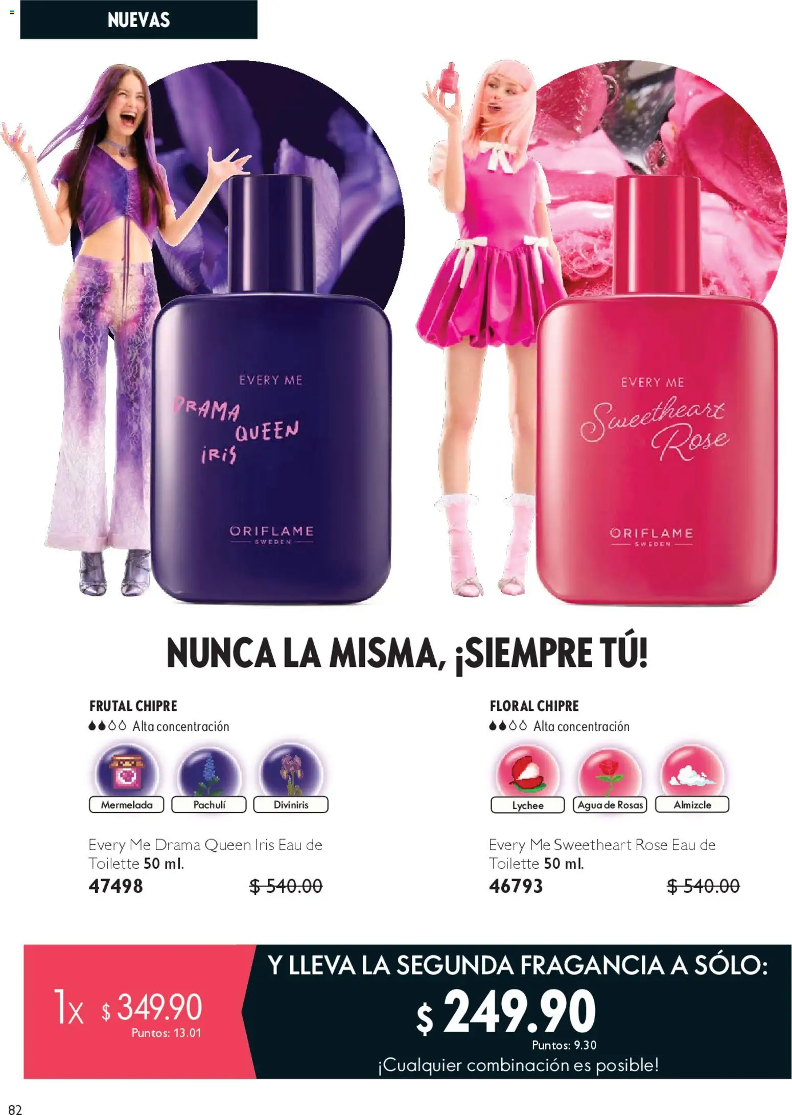 Nuevas ofertas de Oriflame válidas en toda la República Mexicana desde el 22.11.2025. ¡Encuentra las mejores ofertas en Oriflame Black Friday! | Página: 82 | Productos: Agua, Mermelada, Fragancia, Eau de toilette
