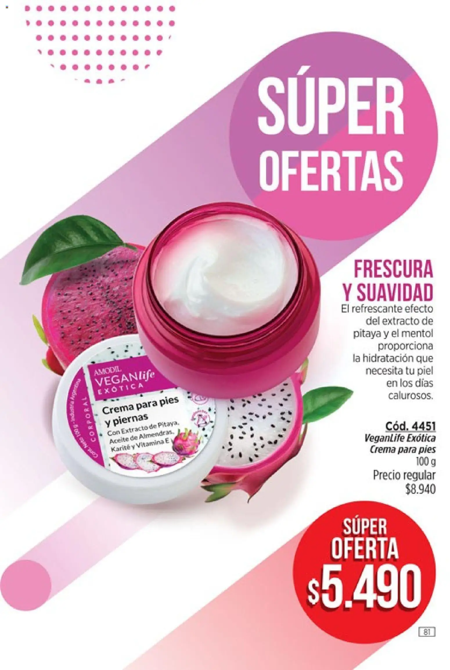 Catálogo Amodil Campaña 5 │ válido desde el 01.03.2026 | Página: 81 | Productos: Aceite, Crema