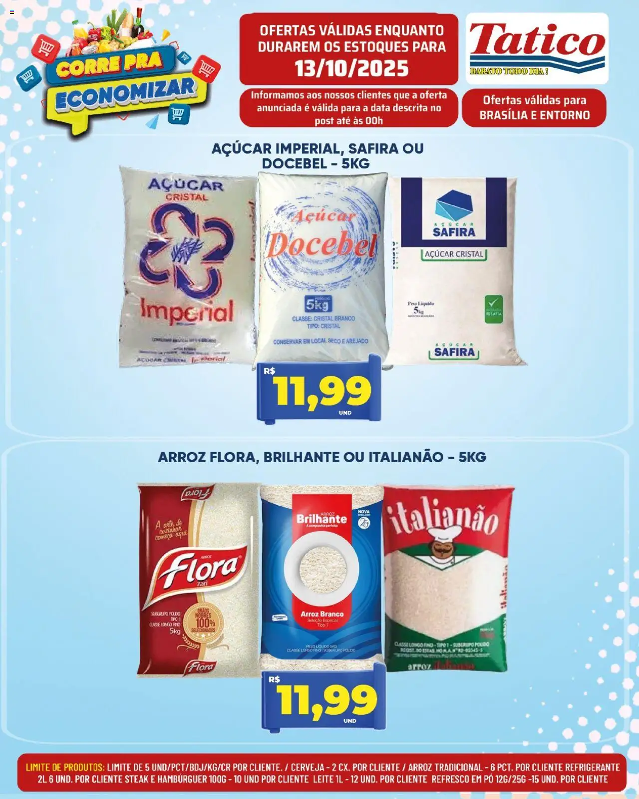 Tatico Folheto - válido de 13.10.2025 | Página: 1 | Produtos: Pó, Refresco, Leite, Refrigerante