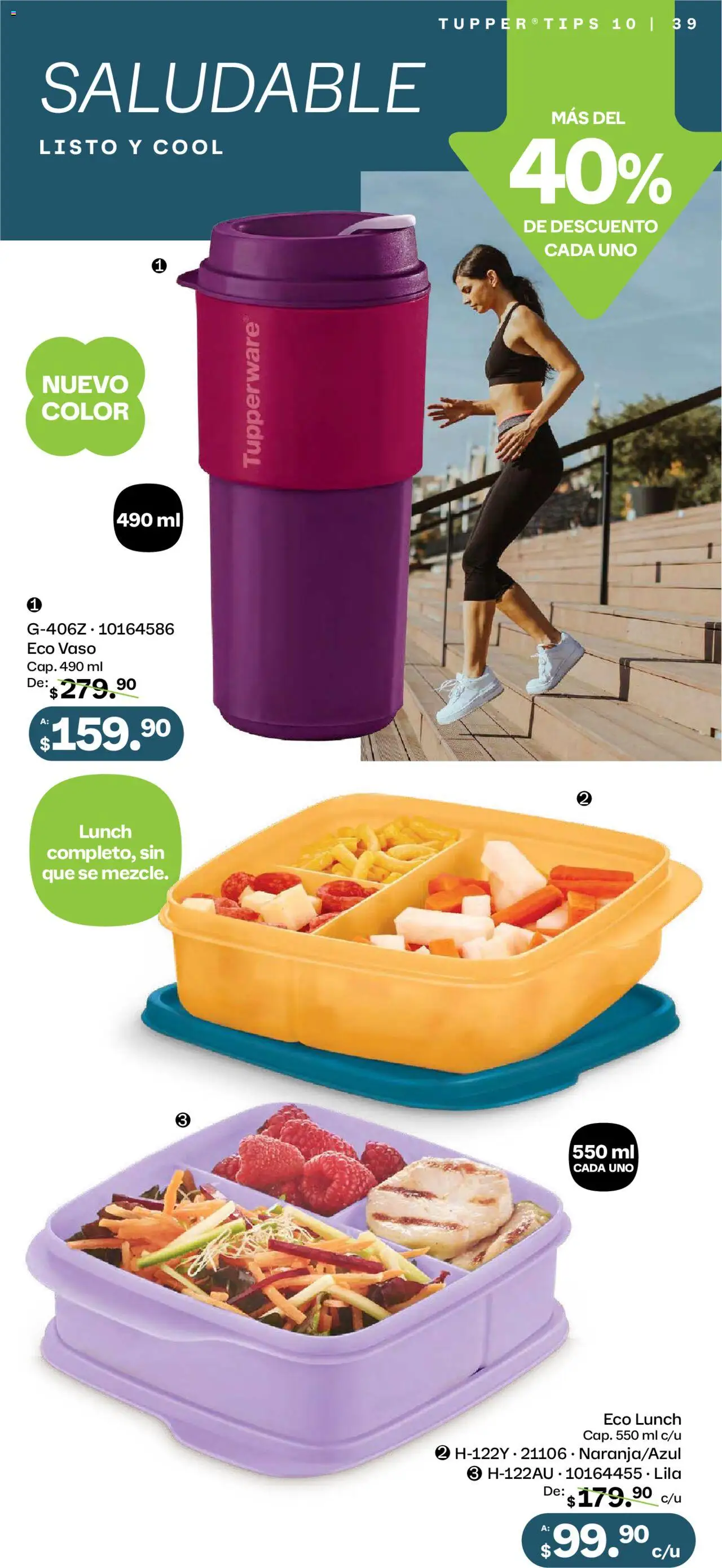 Nuevas ofertas de Tupperware válidas en toda la República Mexicana desde el 08.09.2025. ¡Encuentra las mejores ofertas en Tupperware - Catálogo! | Página: 39 | Productos: Tupper