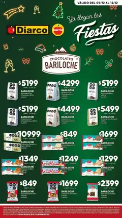 Vista previa Diarco - Especial Fiestas Bariloche válido desde el 09.12.2025