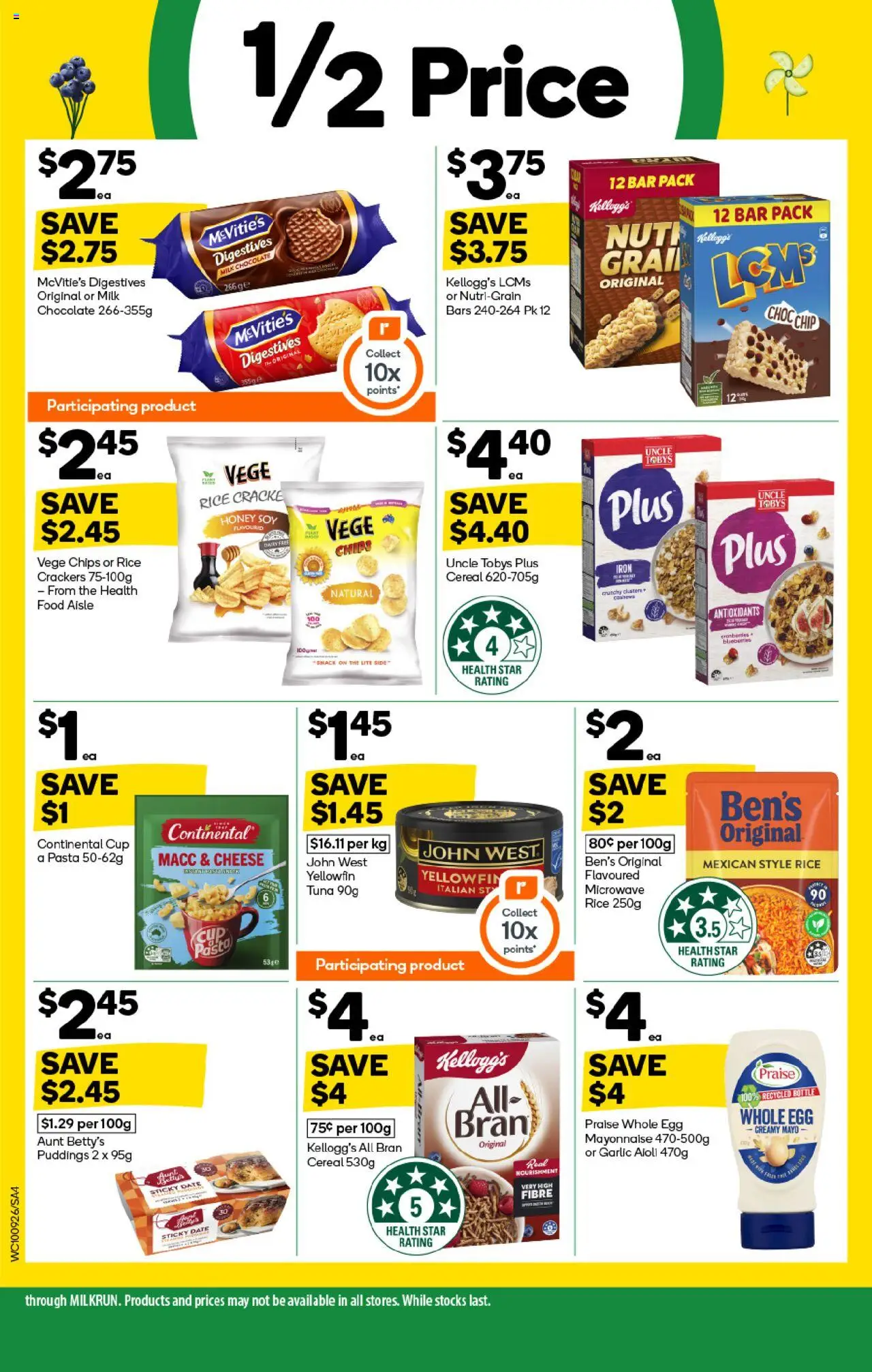 Woolworths catalogue - valid from 10.09.2025 | Page: 4 | Products: Cheese, Chocolate, Mayonnaise, Microwave